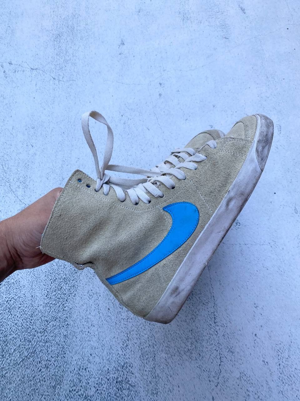 Nike Nike Vintage Faded Beige Distressed Sneakers Size US 7 / IT 37 - 7 Thumbnail