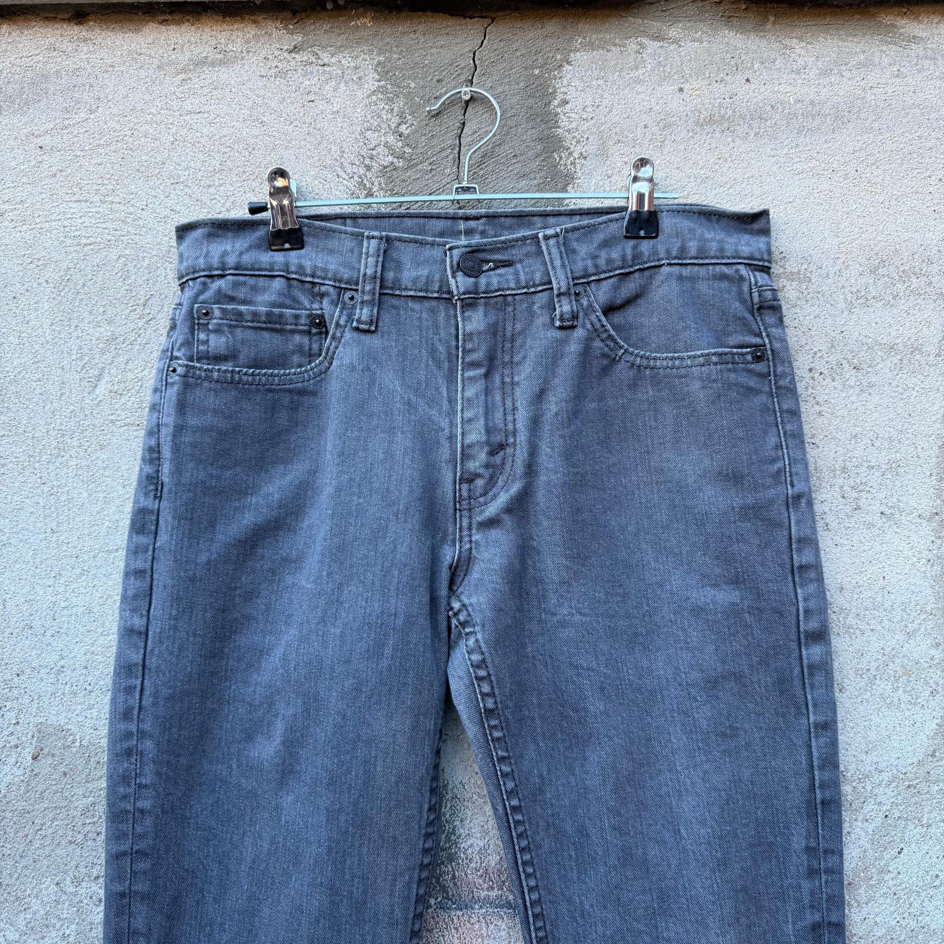 Levi's × Vintage Faded Black Levi's 511 Denim Jeans Size US 31 - 3 Thumbnail