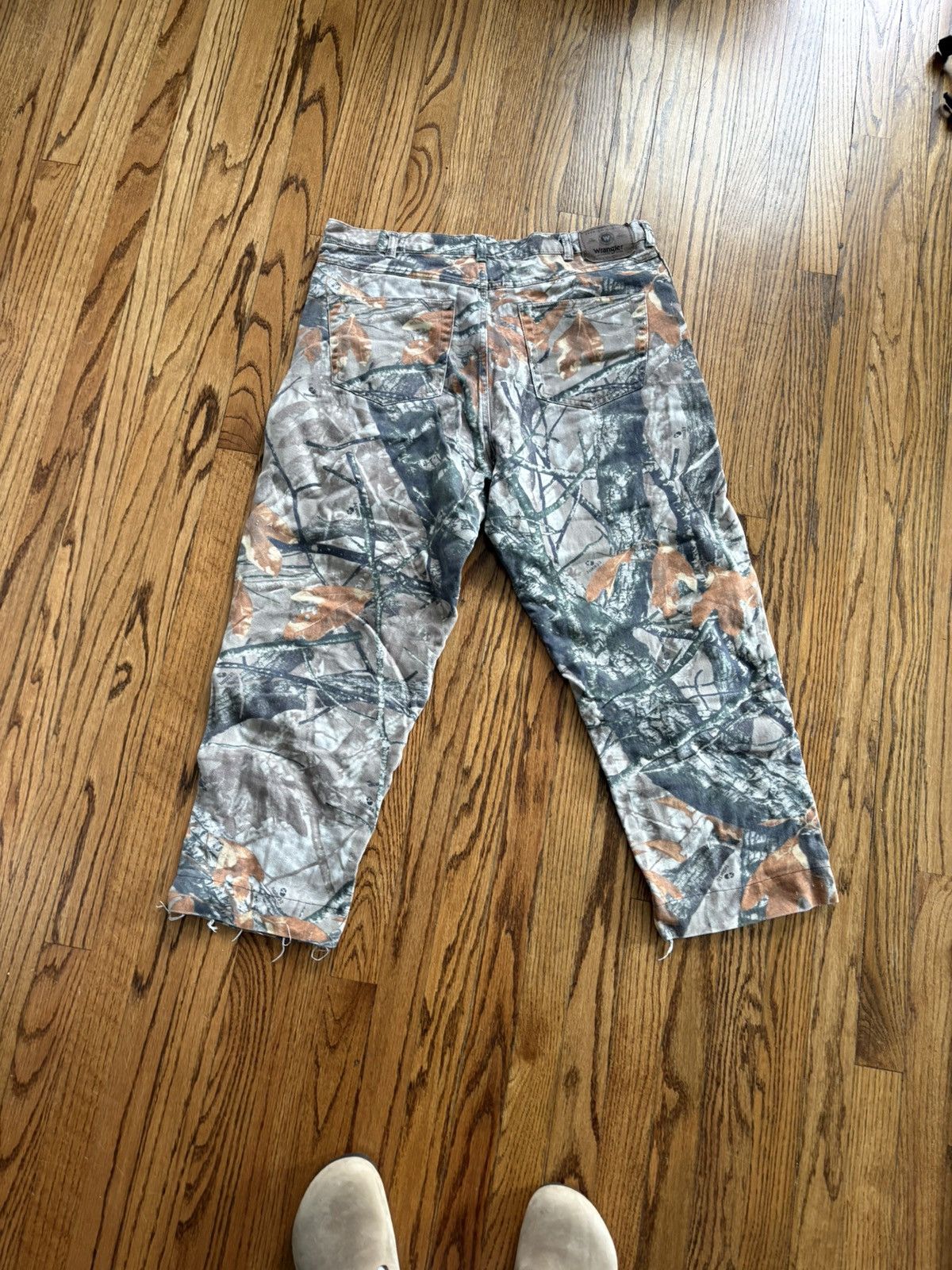 Wrangler Vintage camo wrangler jeans Size US 38 / EU 54 - 1 Thumbnail