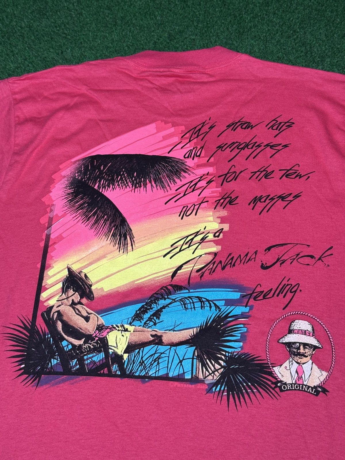 Panama Jack Panama Jack Feeling Vintage 90s Never Worn M/L 20x29 T Shirt Size US L / EU 52-54 / 3 - 2 Thumbnail