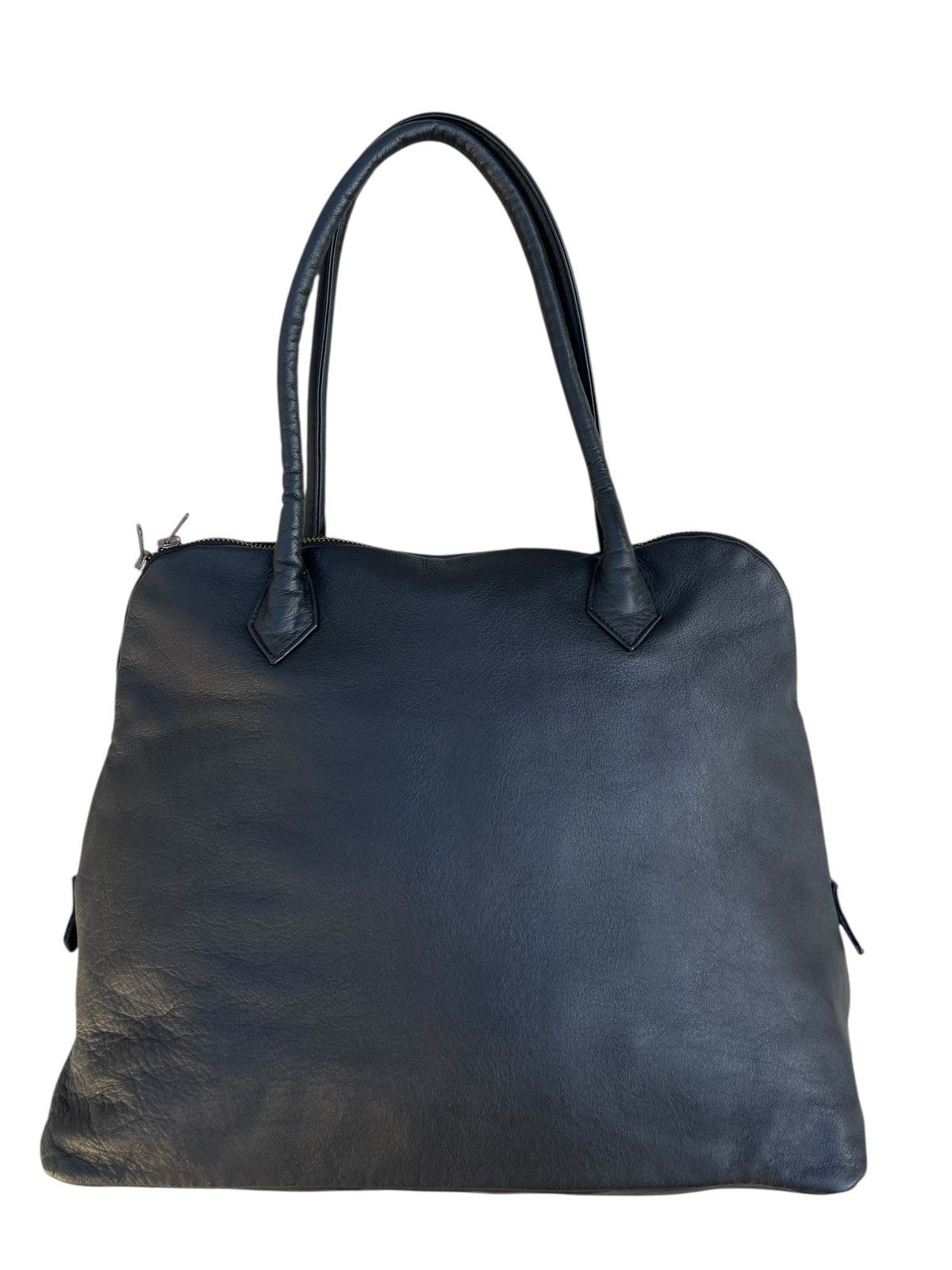 Leather CLASKA x The Factory Japan Black Leather Bag Size ONE SIZE - 6 Thumbnail