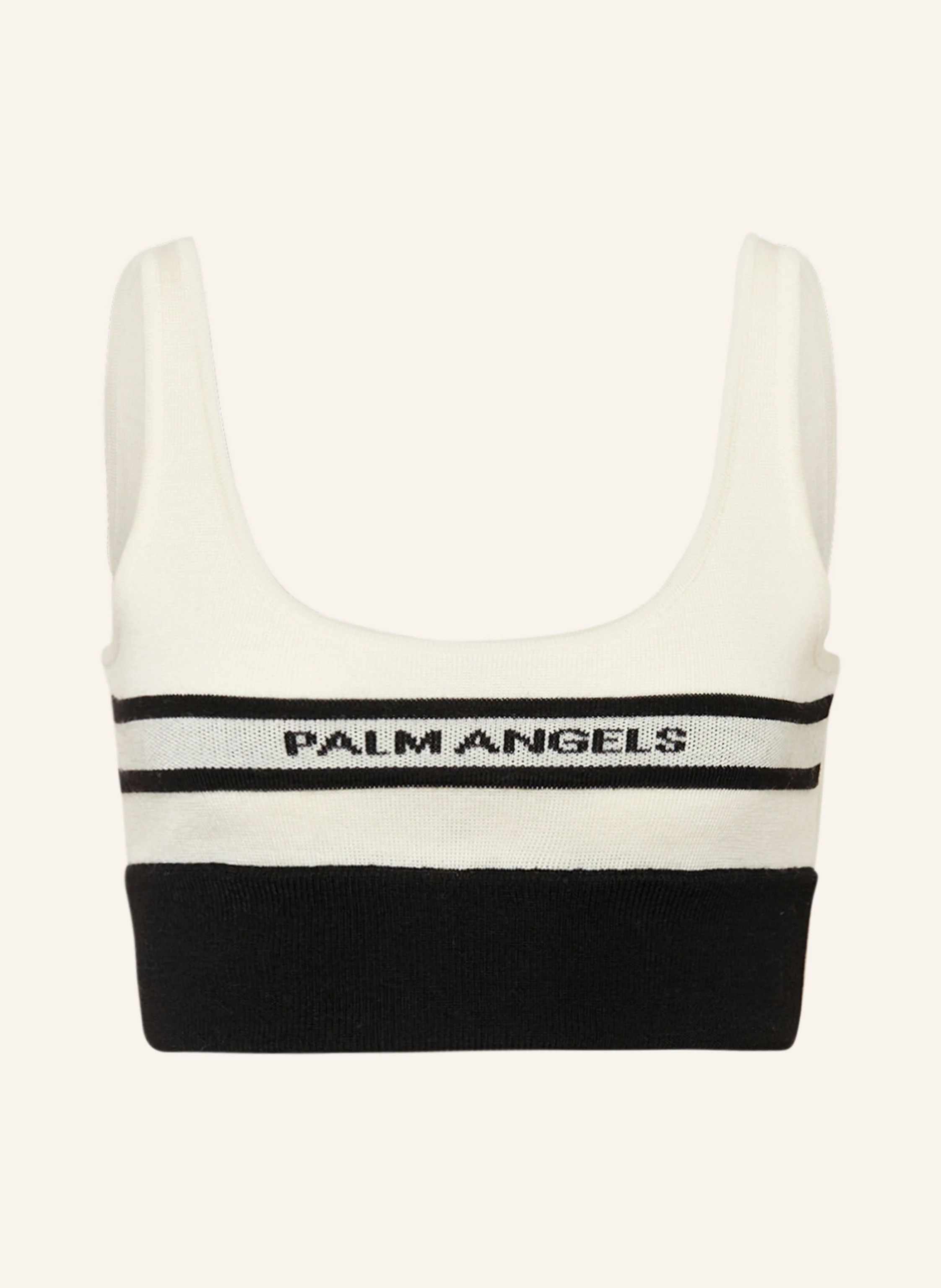 o1y1225 Crop Top in Ivory/Black