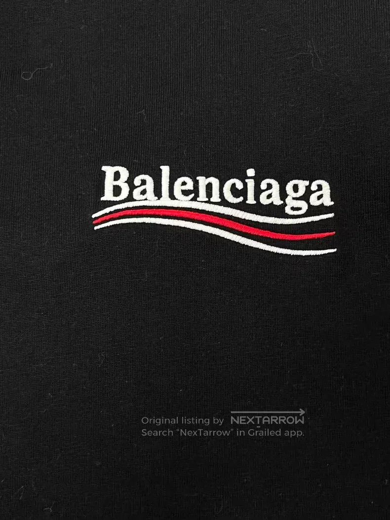 Balenciaga Balenciaga Coke Embroidered Loose Fit Short Sleeve T-Shirt Size US S / EU 44-46 / 1 - 3 Thumbnail