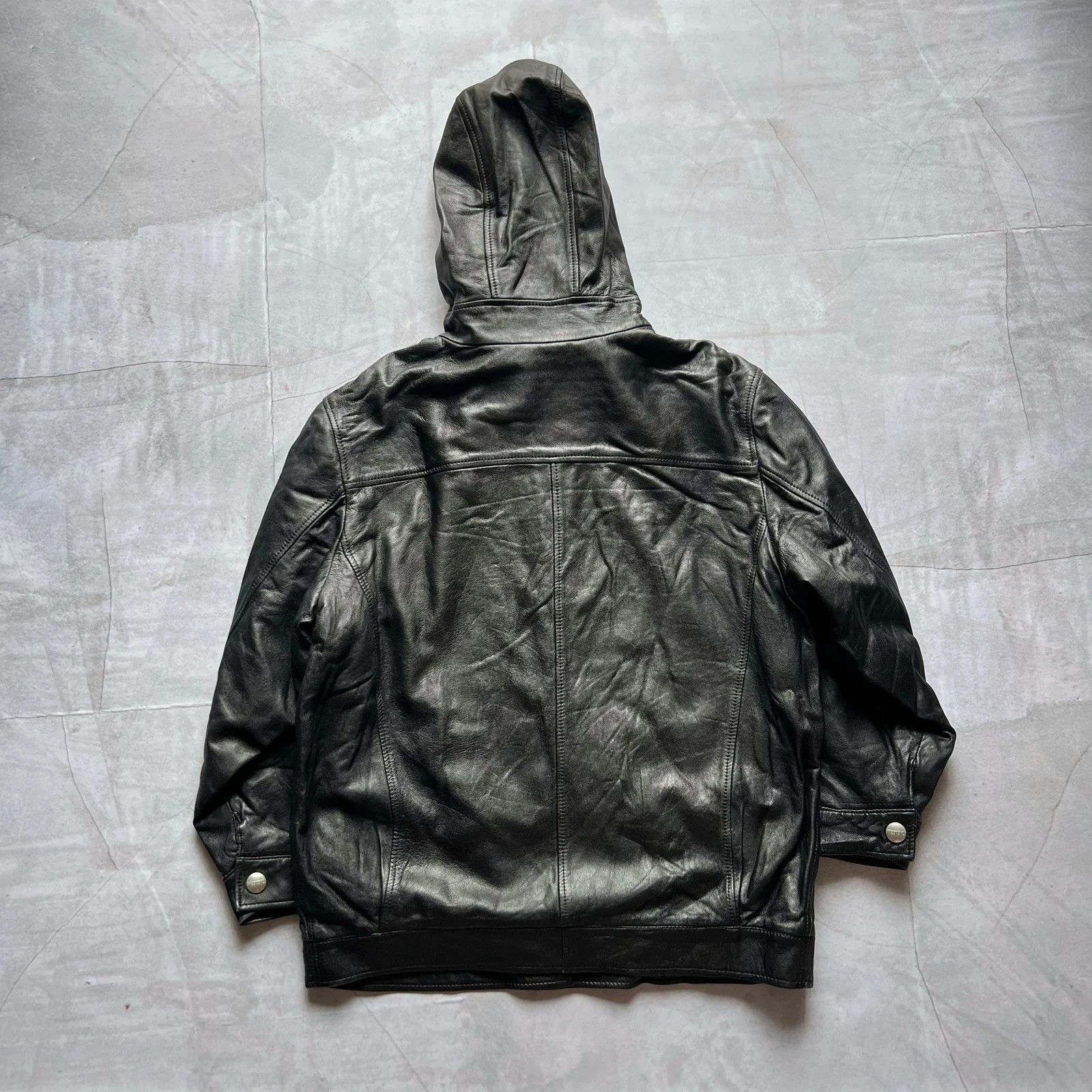 Weekend Max Mara vintage Weekend by MaxMara leather jacket bomber retro coat Size M / US 6-8 / IT 42-44 - 3 Thumbnail