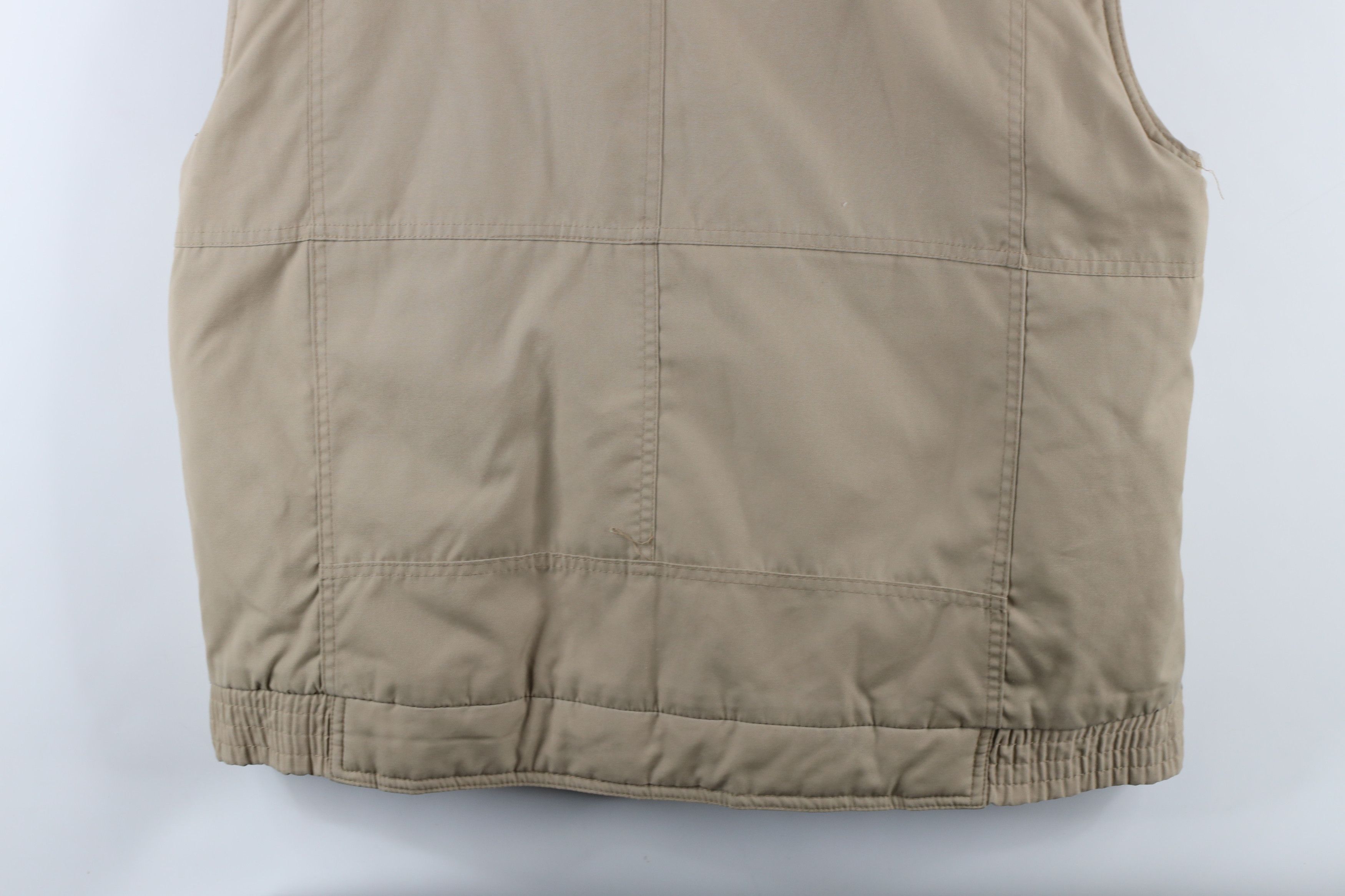 Vintage Vintage 70s Streetwear Lined Full Zip Puffer Vest Jacket Size US XL / EU 56 / 4 - 15 Thumbnail
