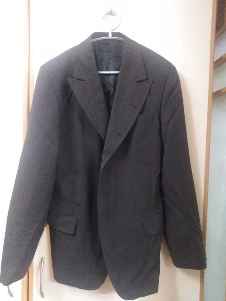 Ann Demeulemeester ANN DEMEULEMEESTER Vintage Wool Blazer Size US M / EU 48-50 / 2 - 1 Thumbnail