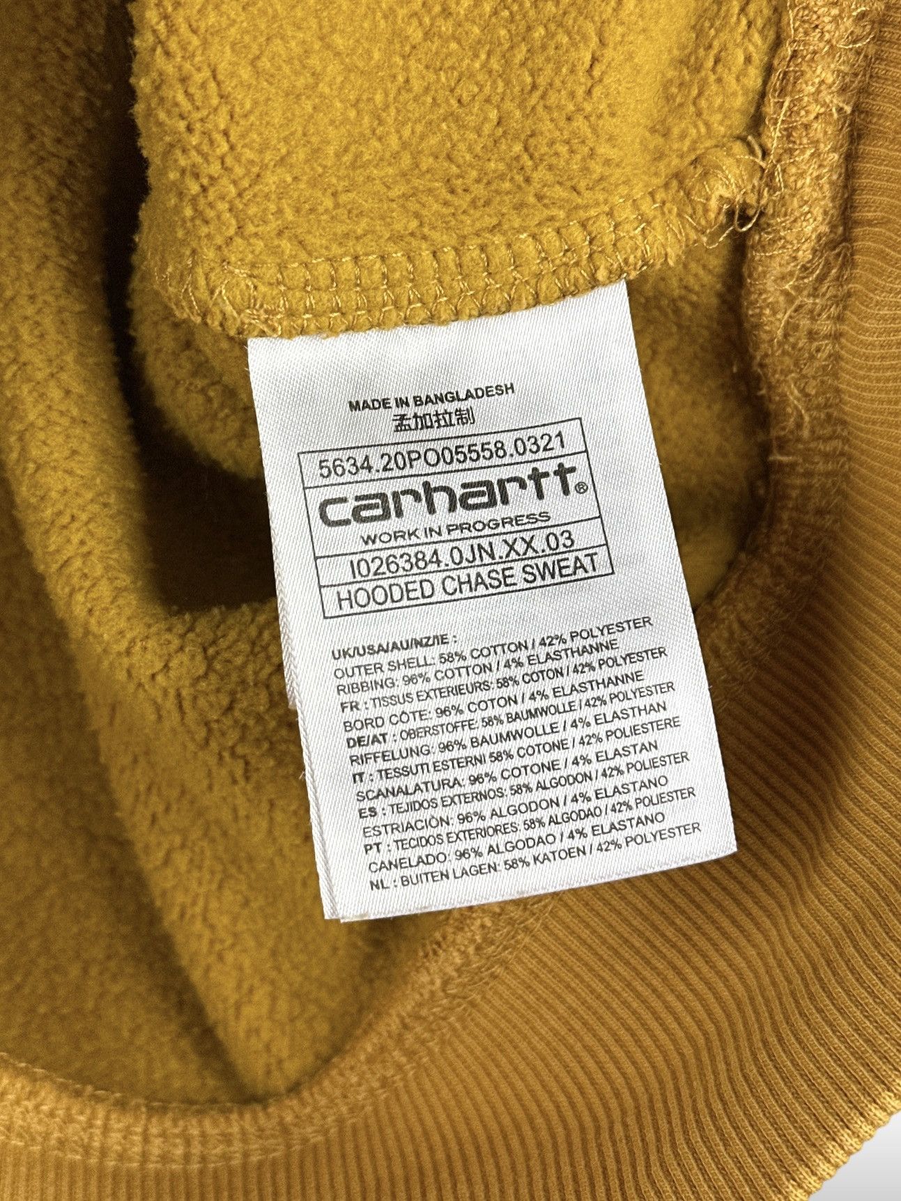 Carhartt Wip Carhartt WIP Hooded Chase Sweat Men’s S Size US S / EU 44-46 / 1 - 8 Thumbnail
