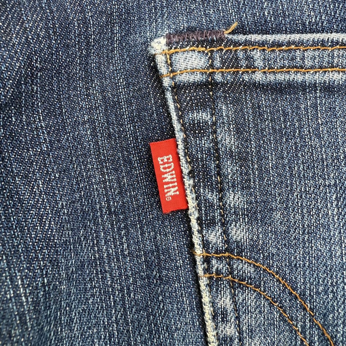 Edwin W36 Vintage edwin denim faded rippep jean pants Size US 36 / EU 52 - 13 Thumbnail
