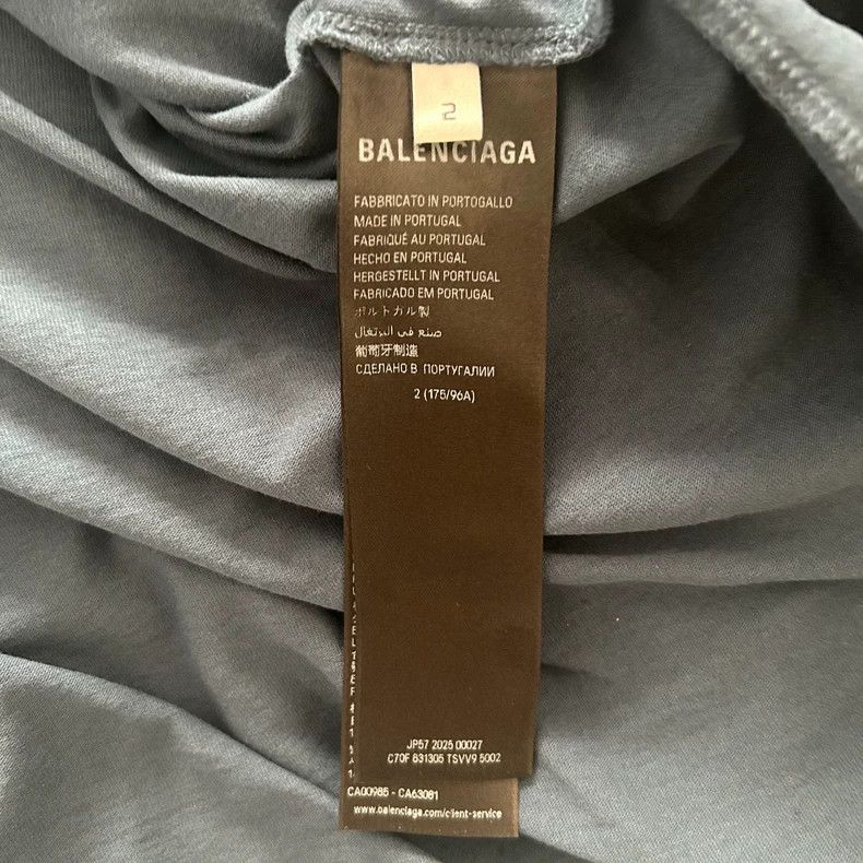 Balenciaga Balenciaga Fanclub series pp portrait short sleeve Size US M / EU 48-50 / 2 - 4 Thumbnail