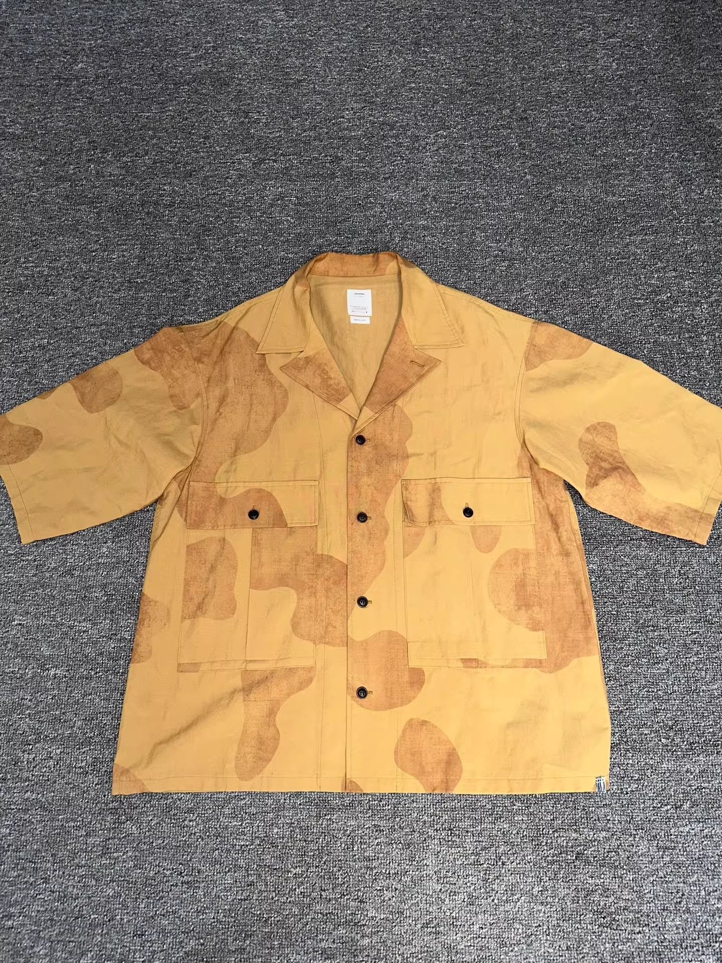 Visvim visvim Short-Sleeve Camouflage Shirt Size US XL / EU 56 / 4 - 3 Thumbnail