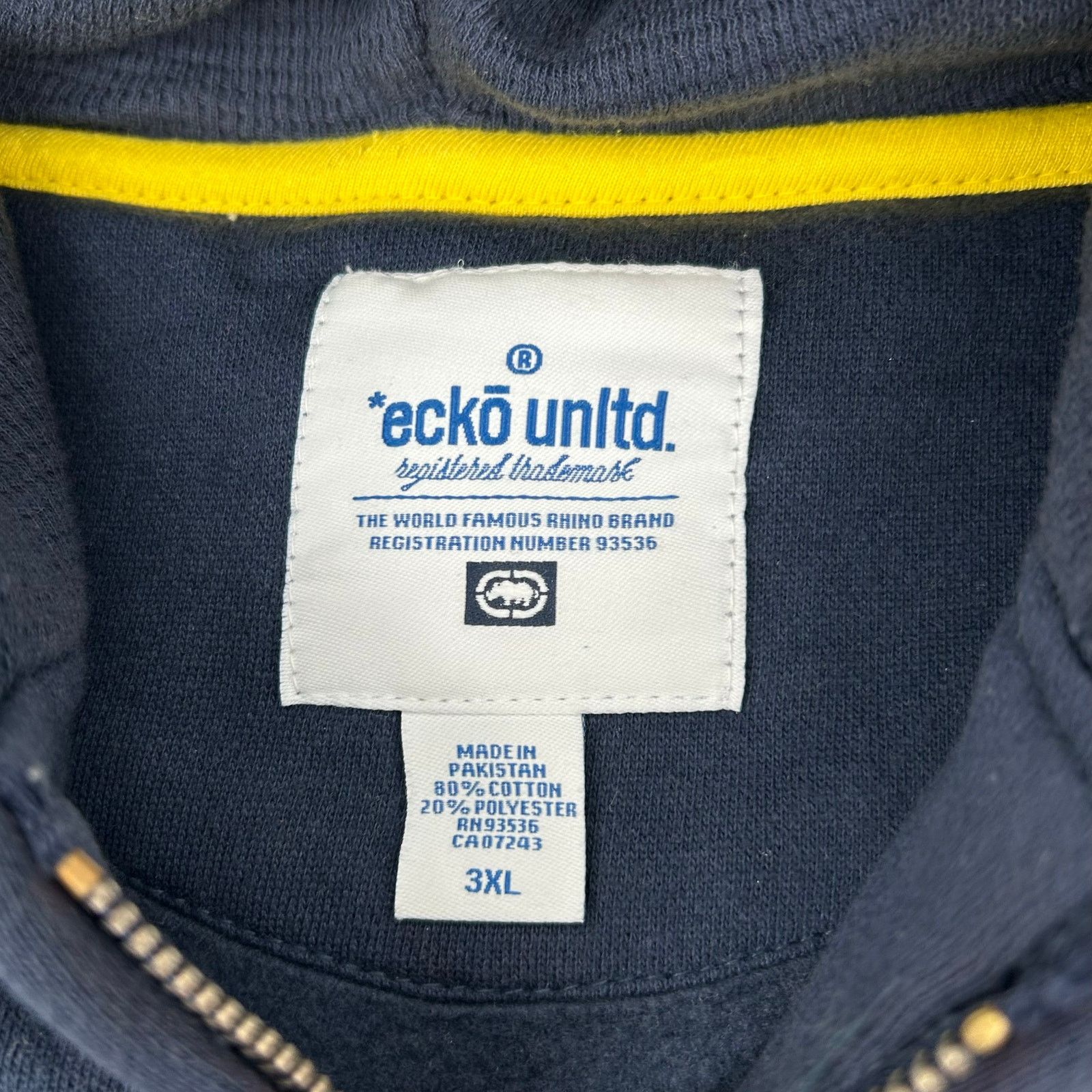 Ecko Unltd. Vintage y2k Cyber skater Ecko Unltd. zip hoodie sweatshirt Size US XXL / EU 58 / 5 - 5 Thumbnail