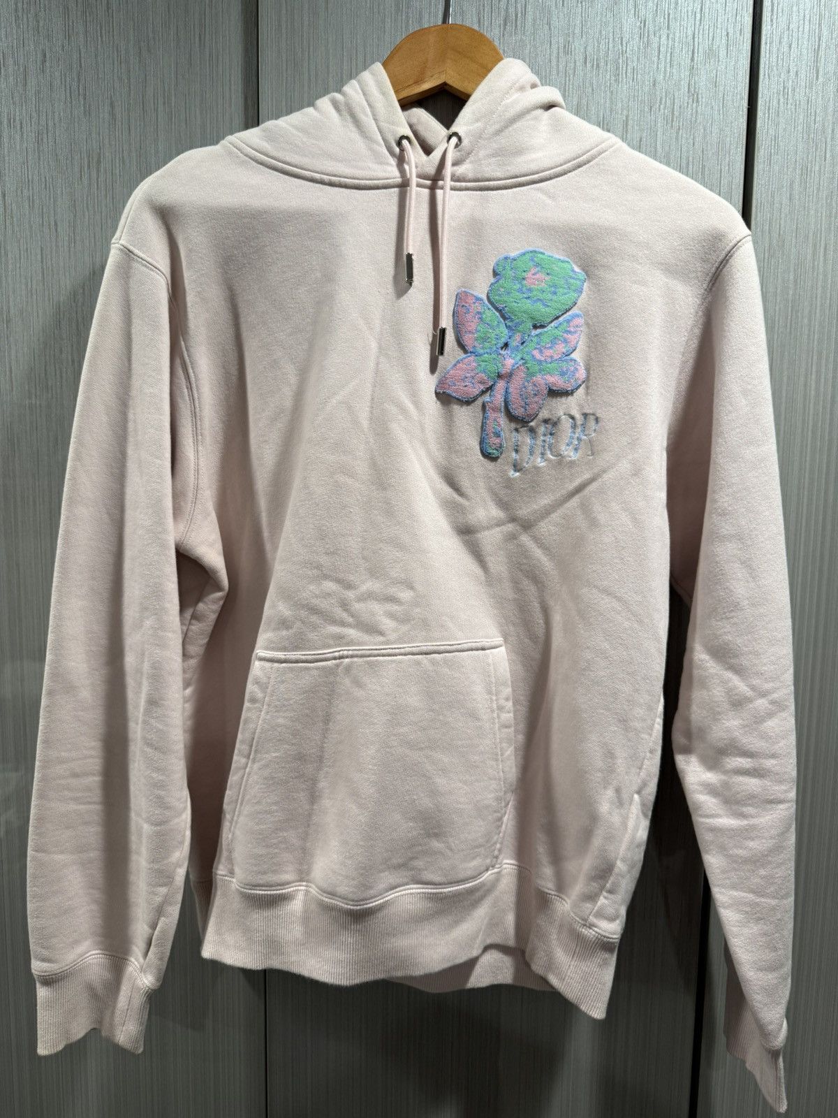 Dior Dior Alex Fonton Pink Flower Hoodie Size US S / EU 44-46 / 1 - 1 Thumbnail