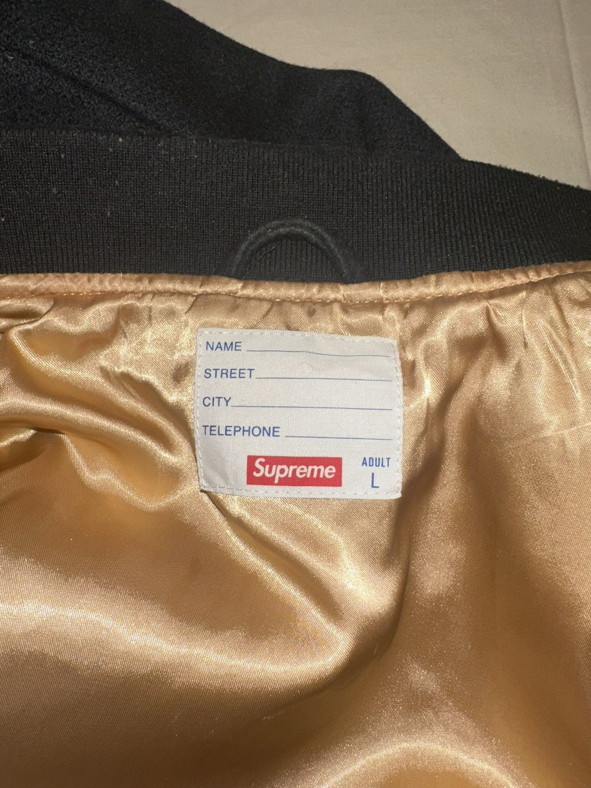 Supreme Supreme Letterman Jacket Size US L / EU 52-54 / 3 - 4 Thumbnail
