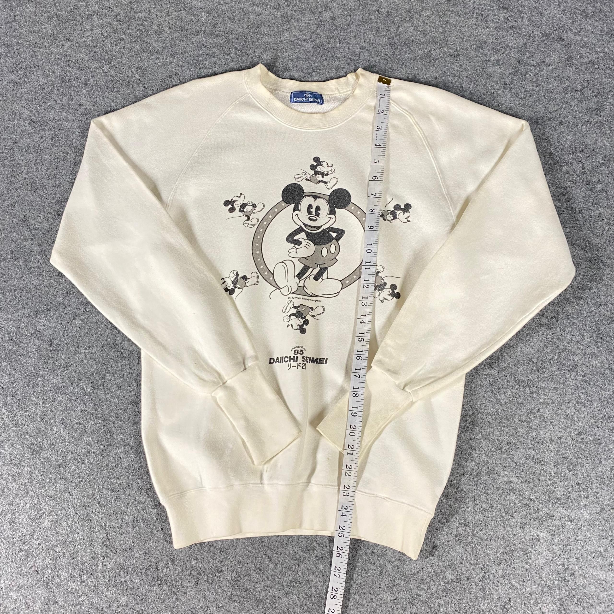 Disney Vintage Daiichi Siemei Mickey Mouse Sweatshirt Size US M / EU 48-50 / 2 - 7 Thumbnail