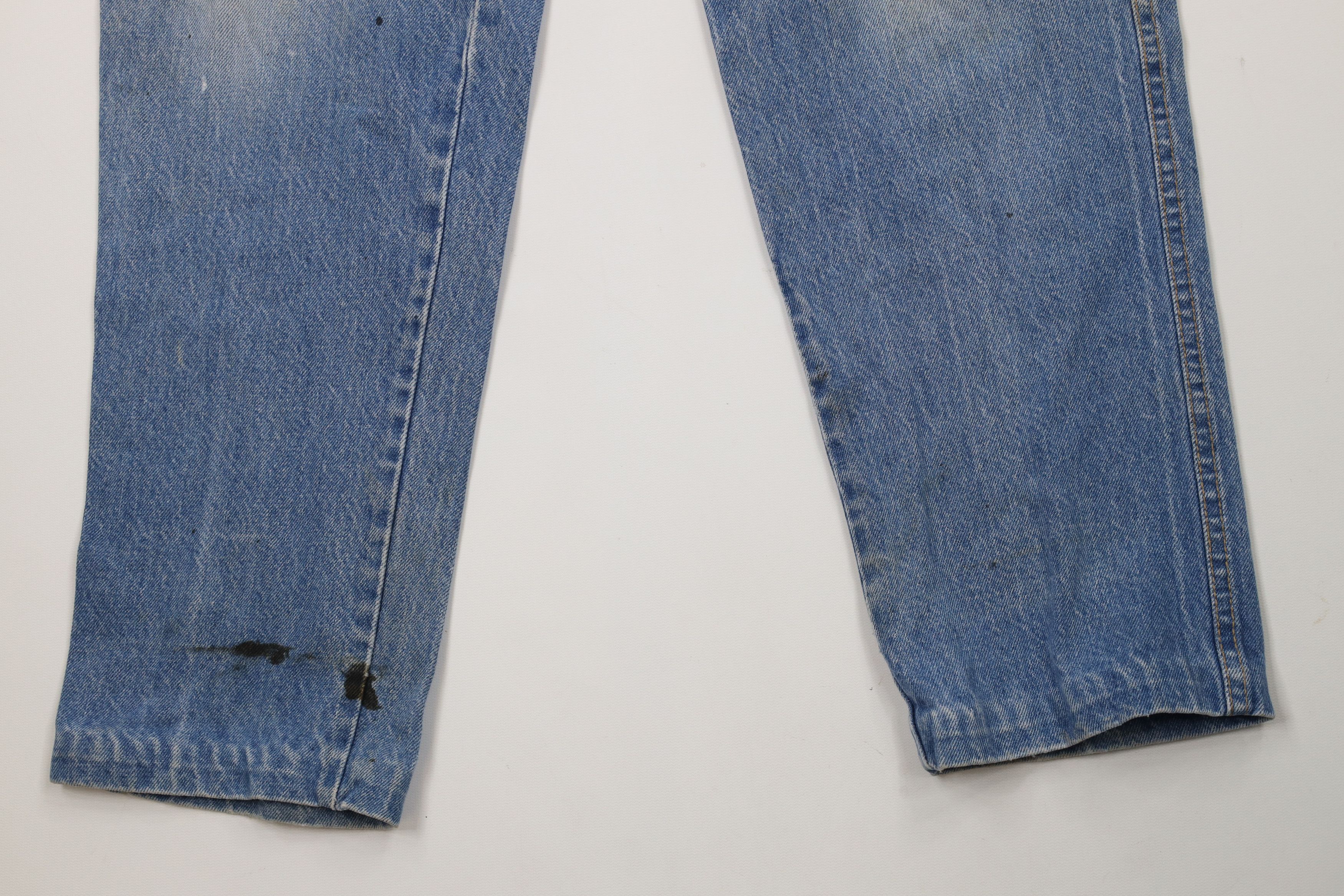 Calvin Klein × Vintage Vintage 90s Calvin Klein Tapered Leg Denim Jeans Blue USA Size US 32 / EU 48 - 4 Thumbnail