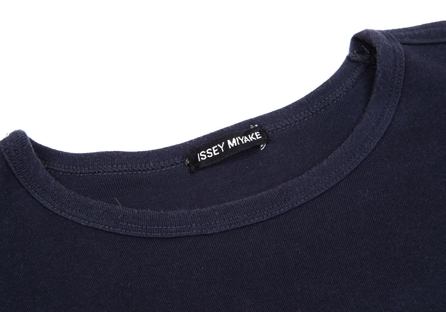Issey Miyake Shoulder Line Dolman T-Shirt in Navy, Size M Size US M / EU 48-50 / 2 - 3 Thumbnail