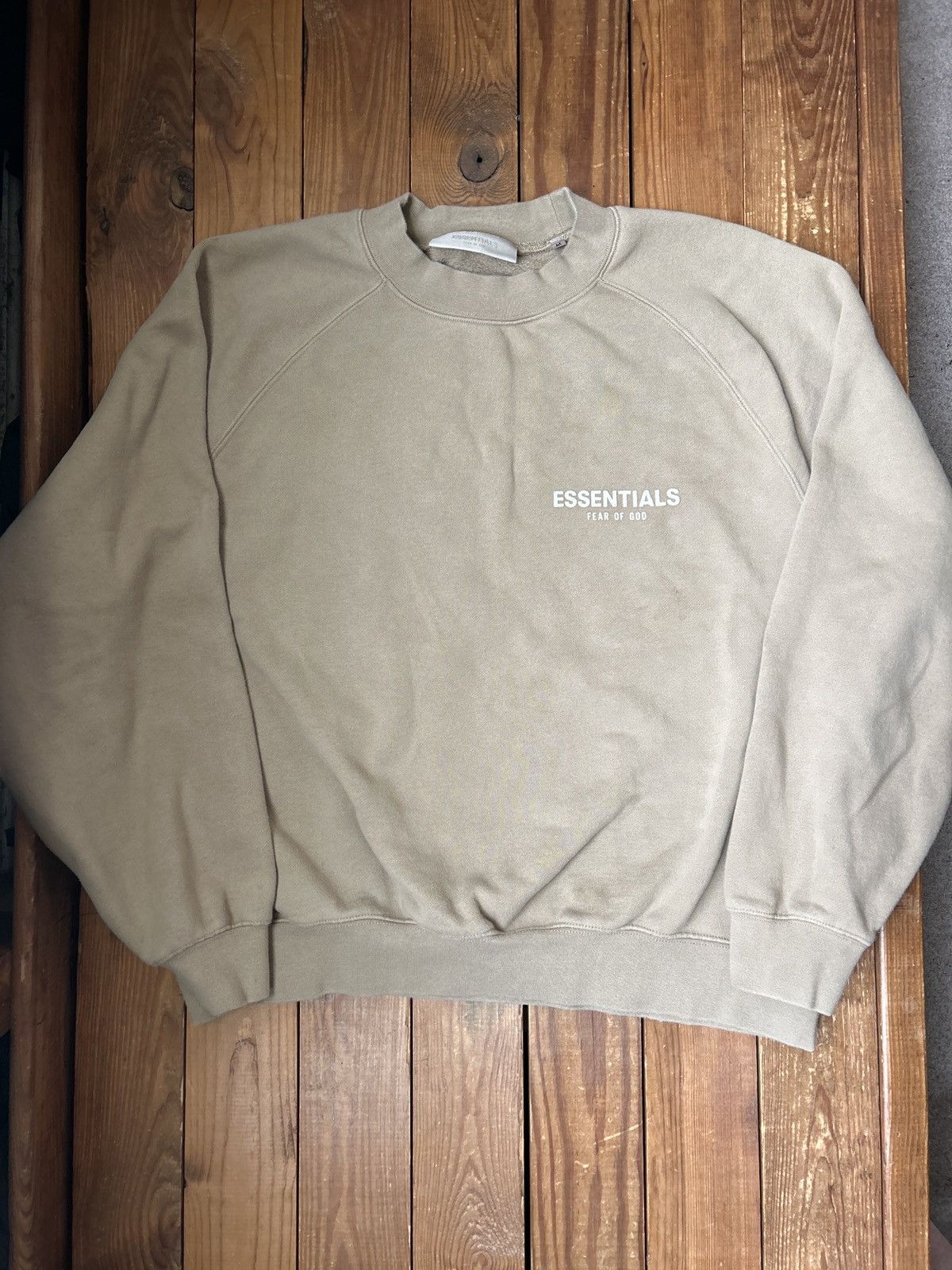 Essentials (FOG) crewneck oatmeal buy XS