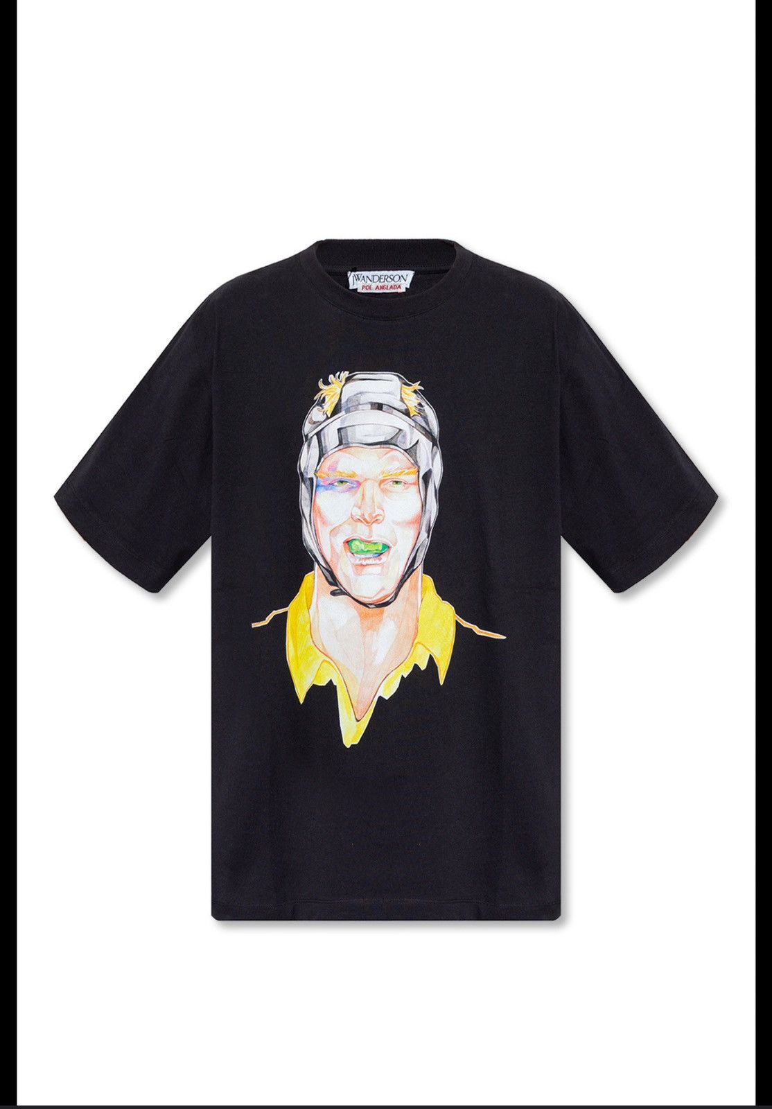 JW Anderson Pol Anglada Oversized Printed Rugby T-Shirt Size US L / EU 52-54 / 3 - 1 Thumbnail
