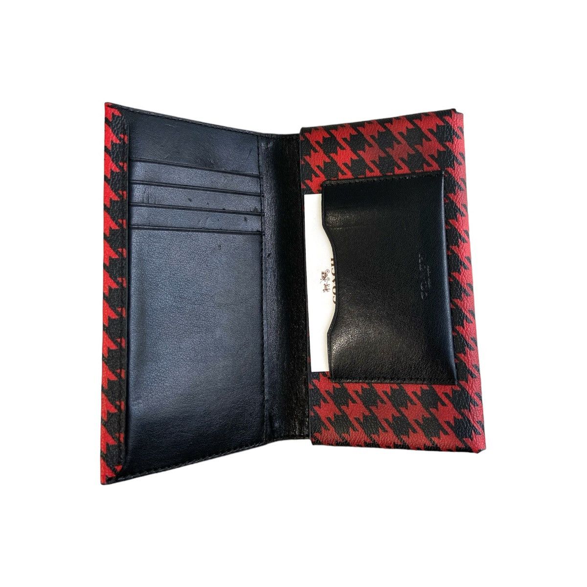 Coach Coach- Houndstooth Print Wallet Size ONE SIZE - 4 Thumbnail