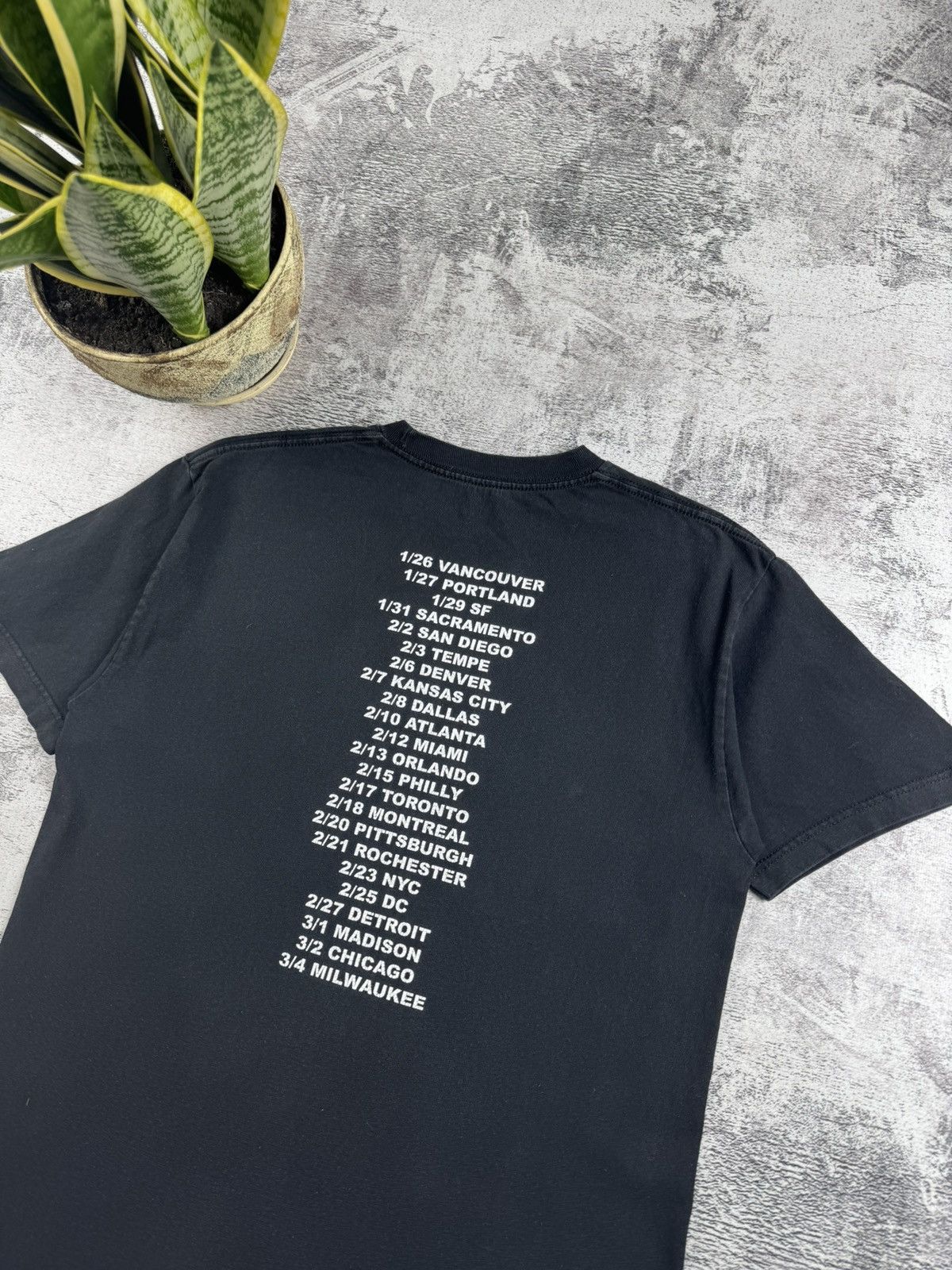Golf Wang Golf Wang X Vince Staples Tour Rap Hip Hop Faded T Shirt Tee Size US M / EU 48-50 / 2 - 11 Thumbnail