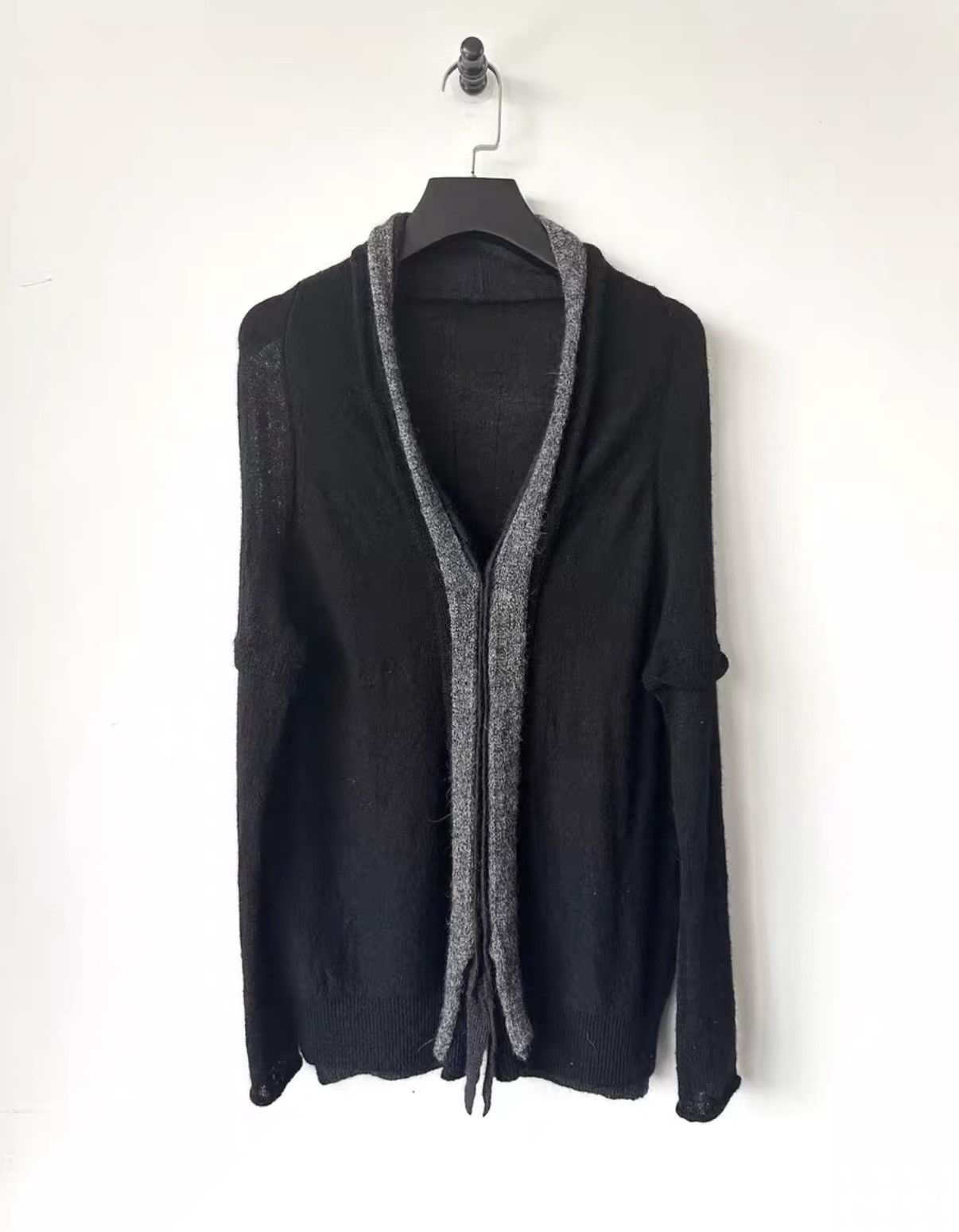 Yohji Yamamoto Yohji Yamamoto Y's 10AW Patchwork Knit Cardigan K7 Size US M / EU 48-50 / 2 - 1 Thumbnail