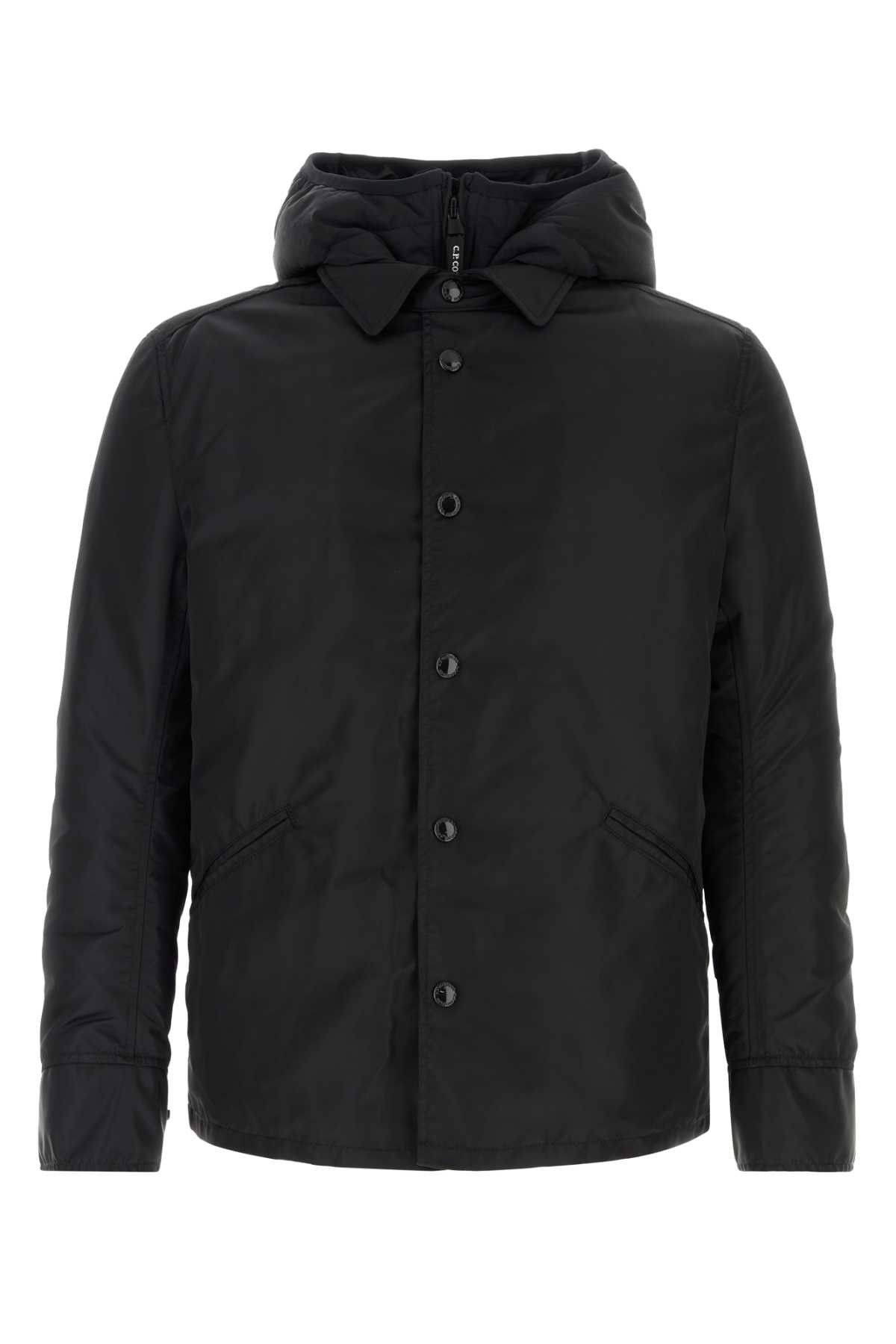 Junya Watanabe Black Nylon Junya Watanabe X Cp Company Down Jacket Size US L / EU 52-54 / 3 - 1 Thumbnail