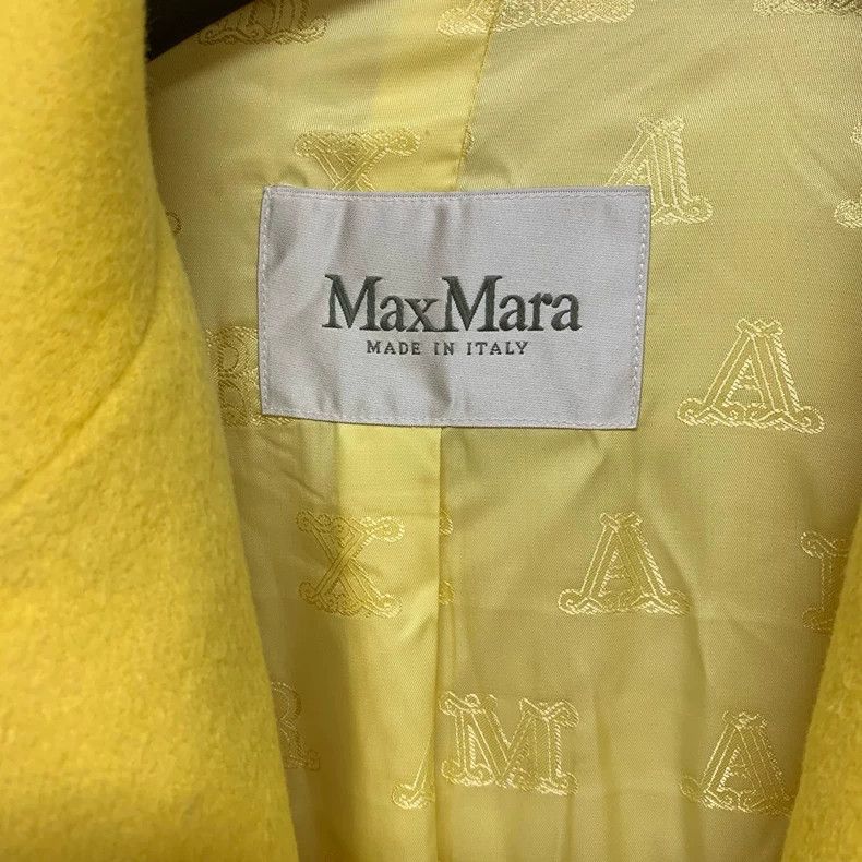 Max Mara Max Mara Brand new yellow coat Size S / US 4 / IT 40 - 2 Thumbnail