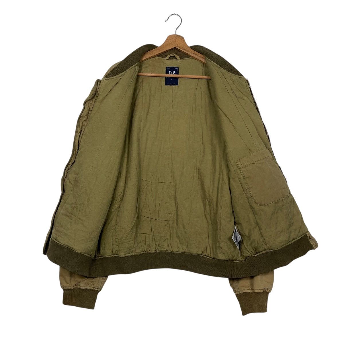 Gap GAP Army Stlye Bomber Jacket Size L Size US L / EU 52-54 / 3 - 11 Thumbnail