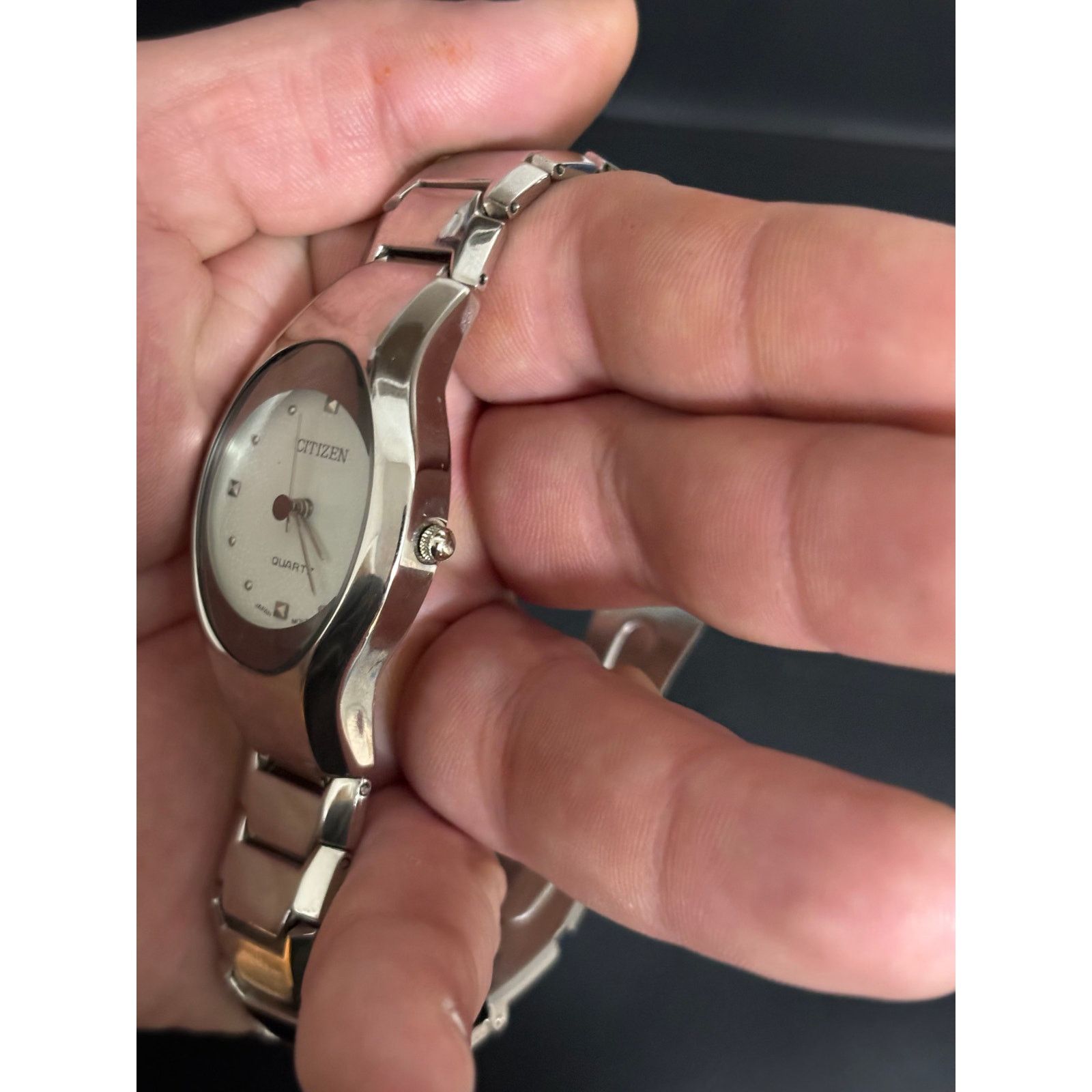 Citizen Citizen 4-232685Y Silver Tone Women’s Watch! New Battery! Size ONE SIZE - 5 Thumbnail
