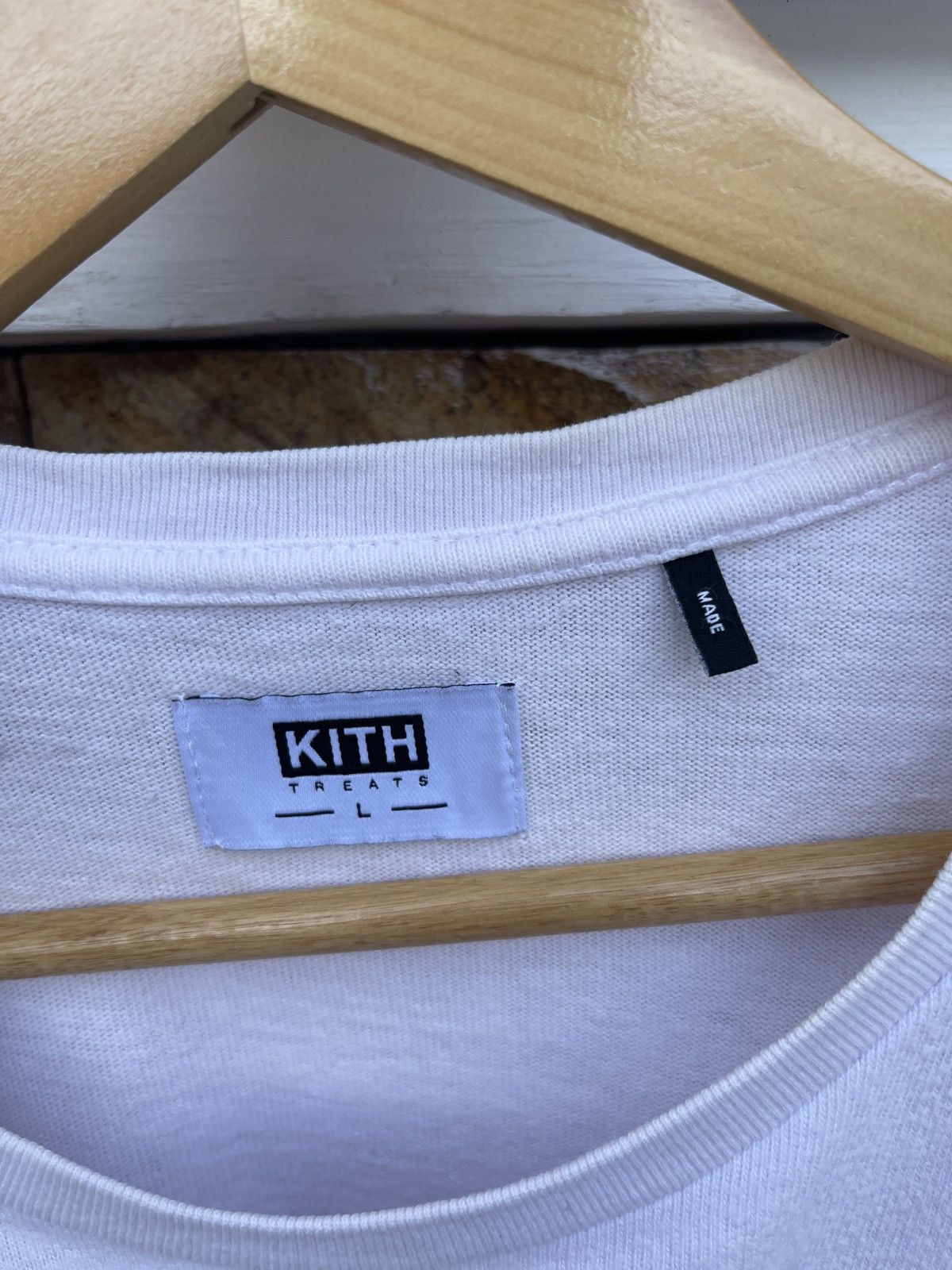 Kith LastDrop🔥Rare🔥Vtg KITH Treats Designed in New York Pocket Te Size US L / EU 52-54 / 3 - 7 Thumbnail
