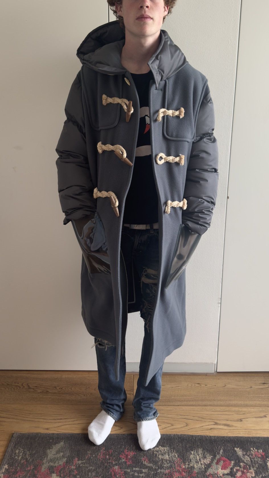 Undercover Undercover duffle coat size 3 blue/gray Size US M / EU 48-50 / 2 - 9 Thumbnail