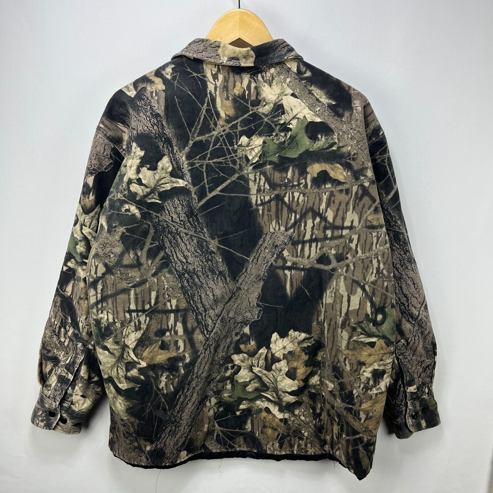 Vintage Vintage Cabela's Realtree Camo Lined Jacket Large Hunting Size US L / EU 52-54 / 3 - 8 Thumbnail