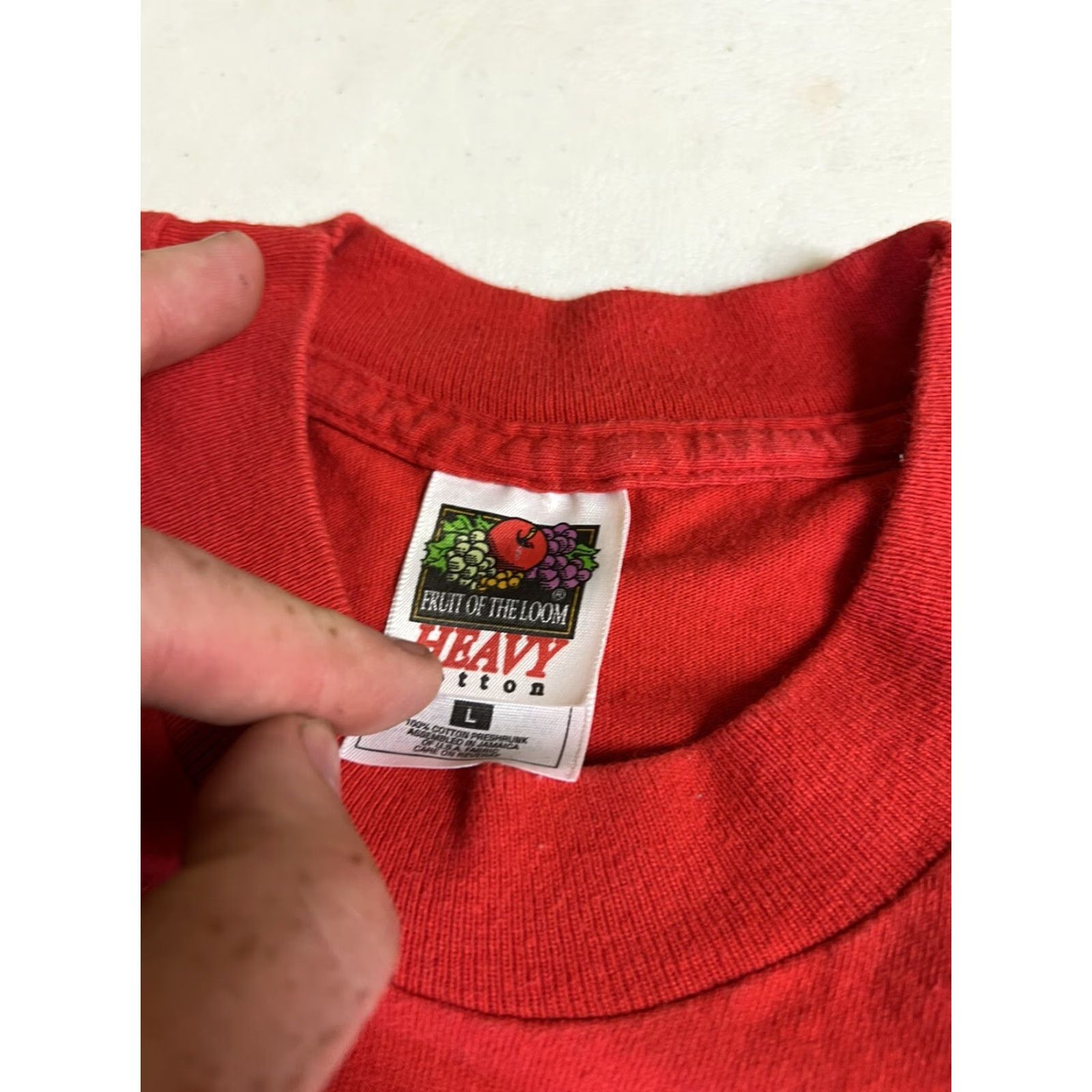Fruit Of The Loom VINTAGE Fruit of the Loom Shirt 90s Mall of America Red Single Stitch T-Shirt Size L Mens Size US L / EU 52-54 / 3 - 6 Thumbnail