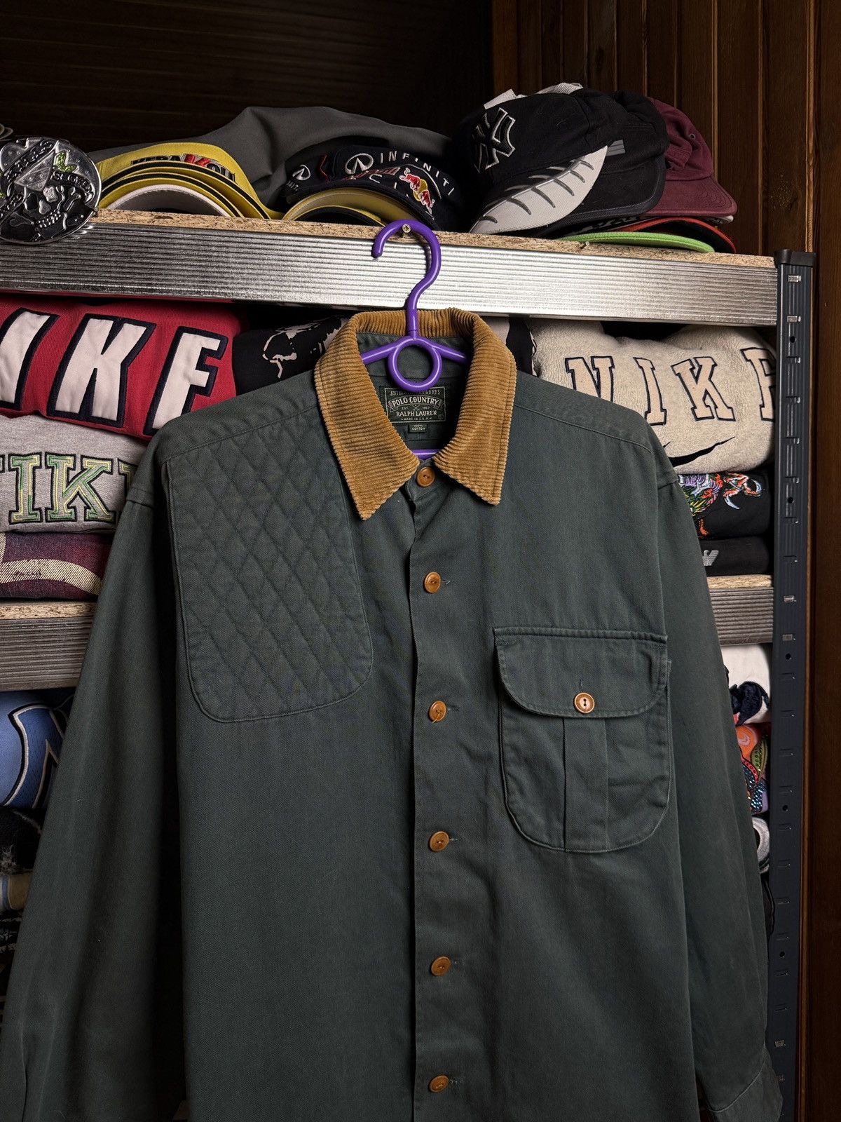 Polo Ralph Lauren × Vintage 90’s Polo Country Canvas Jacket Size US S / EU 44-46 / 1 - 2 Thumbnail