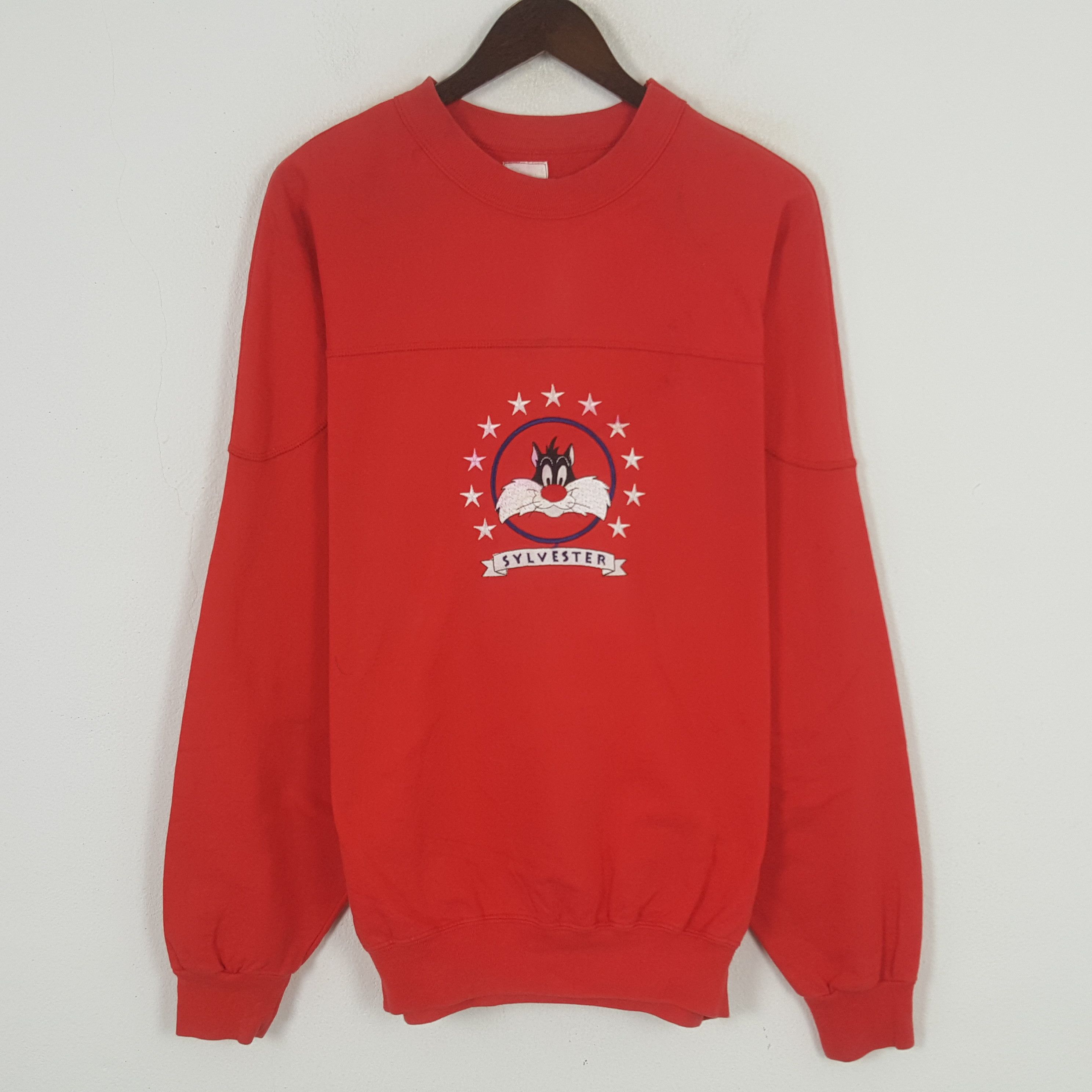 Acme Clothing × Cartoon Network × Vintage Vintage Sylvester Cartoon Sweatshirt Size US L / EU 52-54 / 3 - 1 Thumbnail