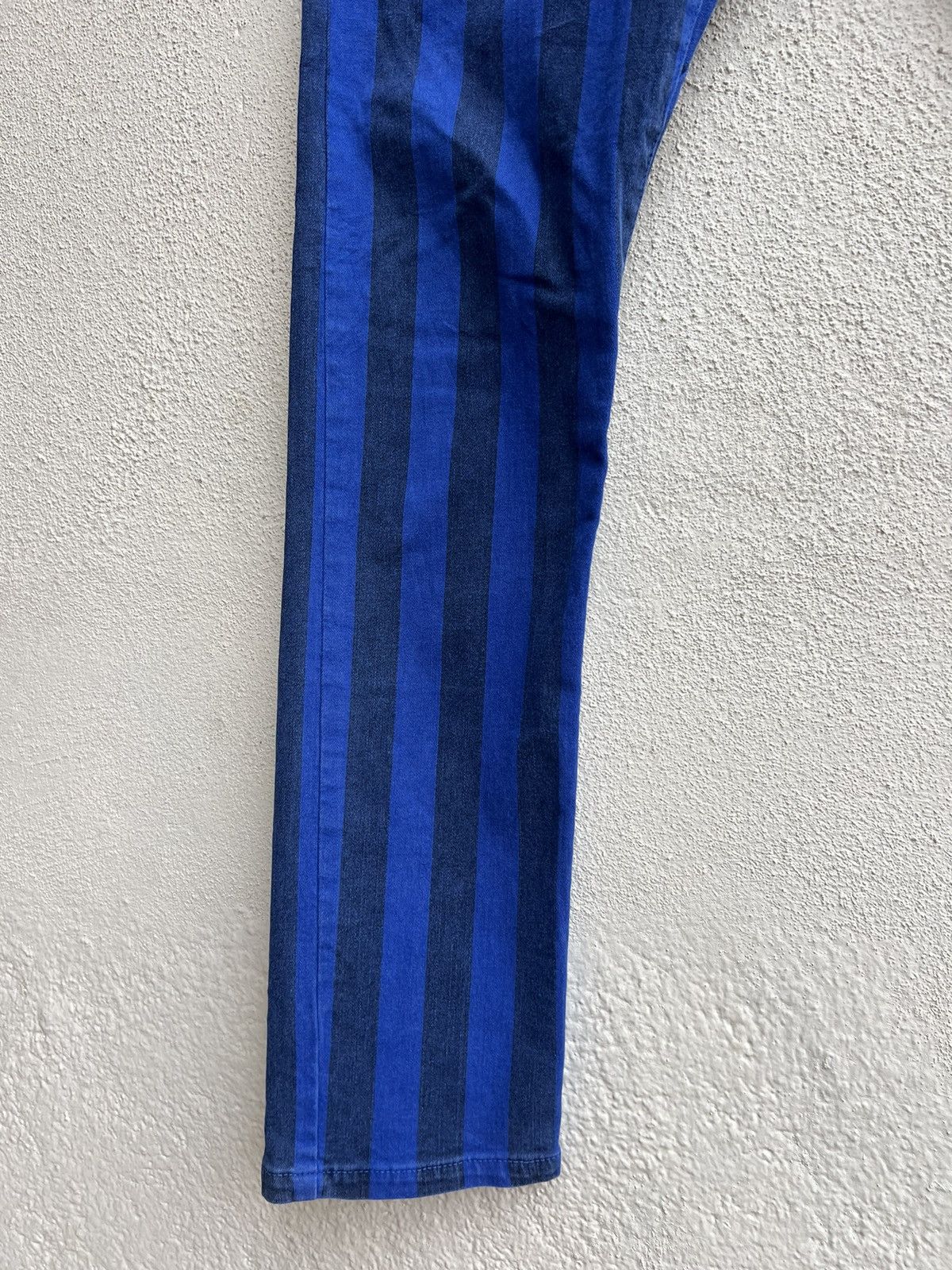 Vintage CANDY STRIPPER Japan Fade Border Striped Pant Size US 31 - 9 Thumbnail