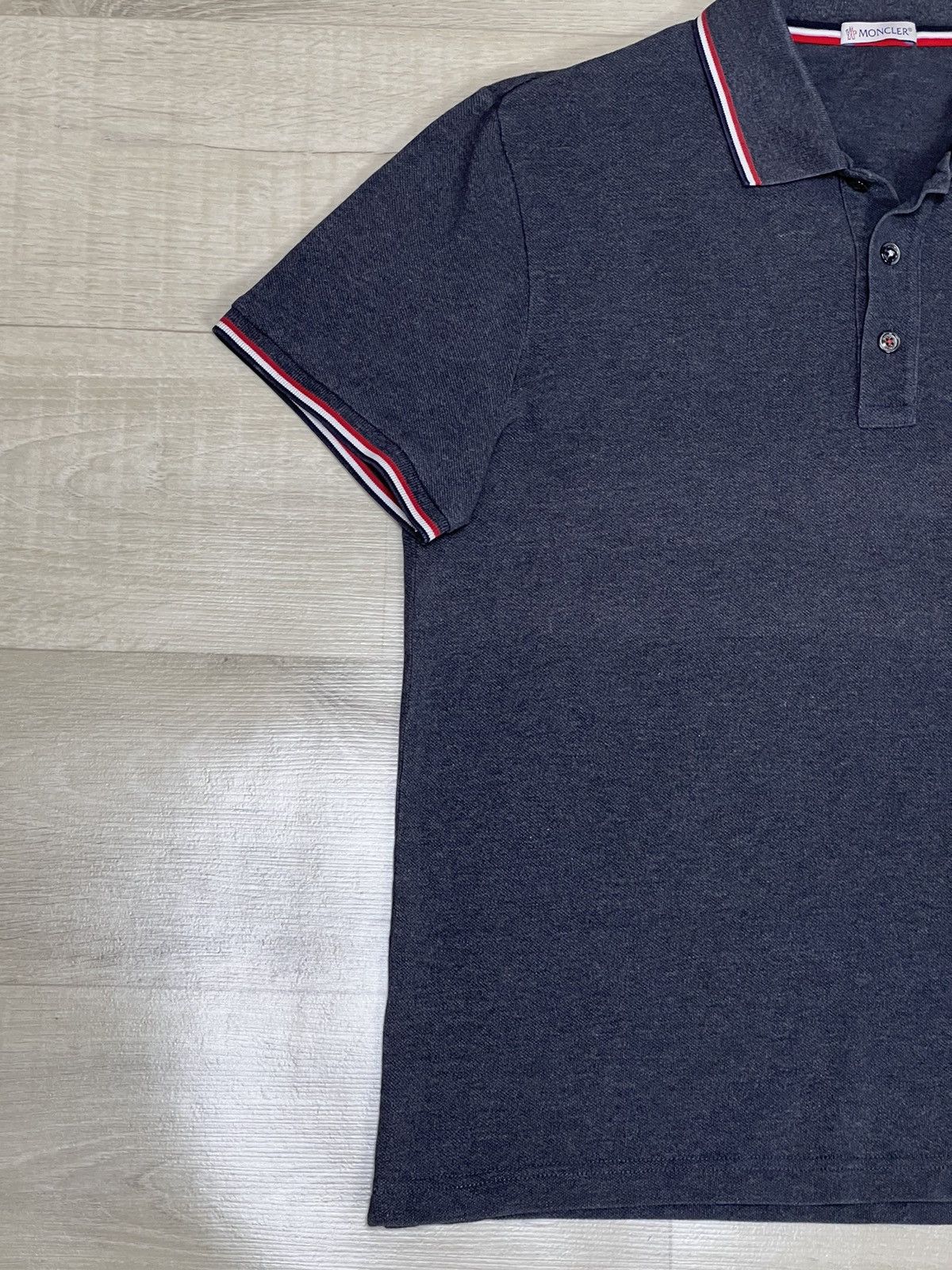 Moncler MONCLER Polo Shirt Cotton Short Sleeve Logo Patch Size US S / EU 44-46 / 1 - 2 Thumbnail