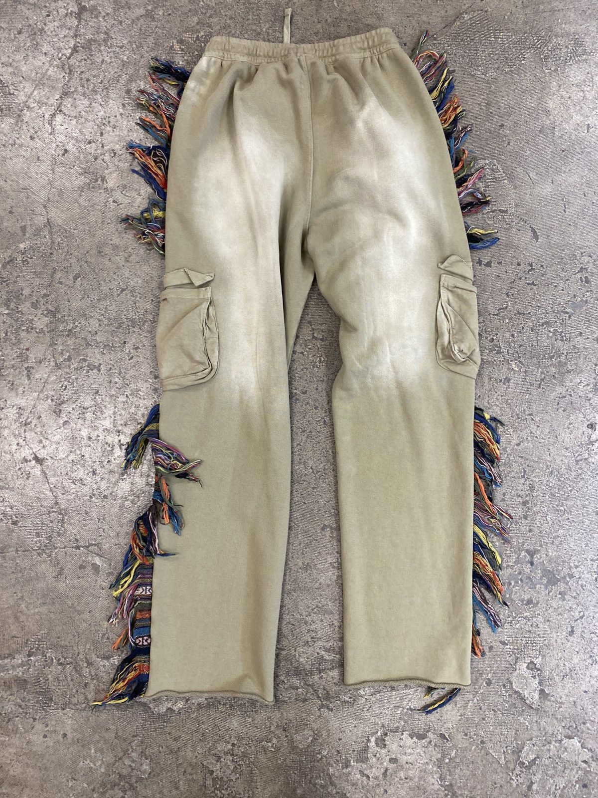 Alchemist Alchemist fringe cargo sweatpants XL Size US 32 / EU 48 - 4 Thumbnail