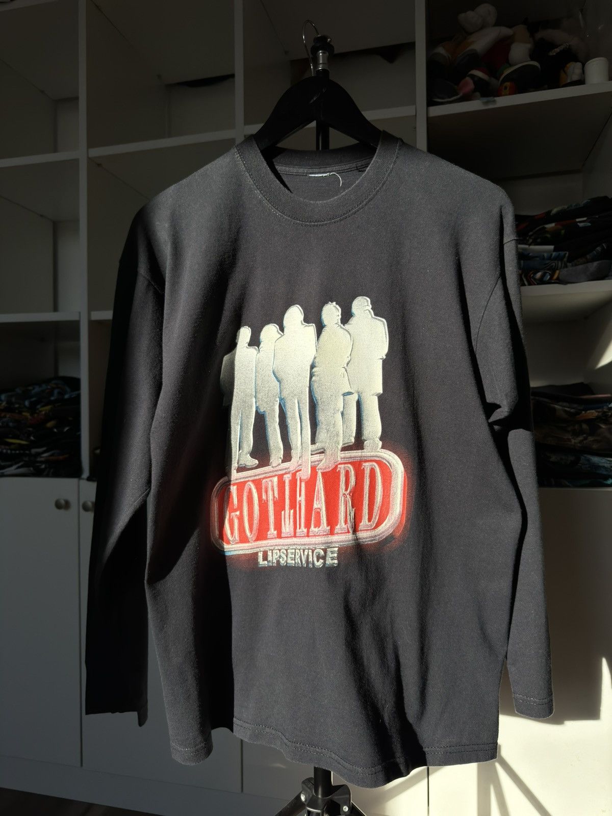 Band Tees Vintage 2005 GOTTHARD Lipservice Tour Longsleeve Tee Size US M / EU 48-50 / 2 - 1 Thumbnail
