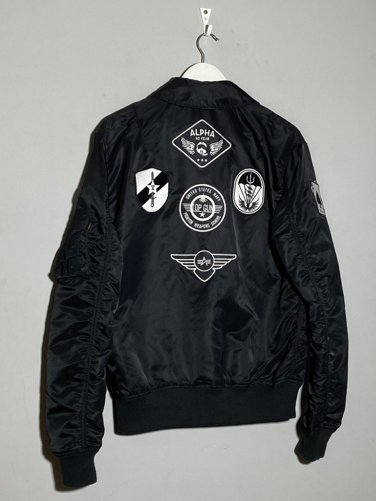 Alpha Industries Alpha Industries CWU Flyers Jacket With Multi Patch Top Gun Size US L / EU 52-54 / 3 - 2 Thumbnail