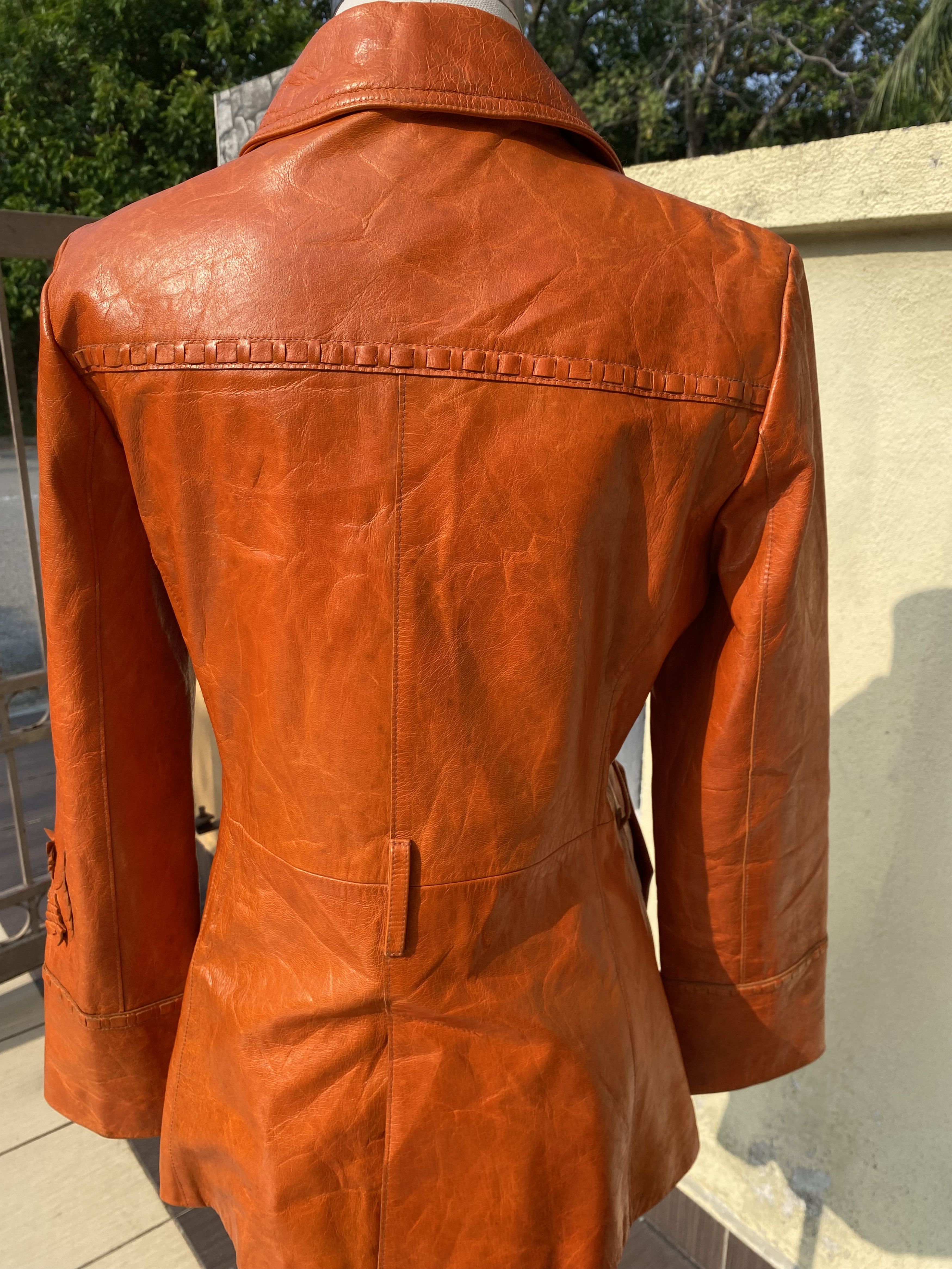 Chloe × Vintage vintage miss chloe leather jacket Size S / US 4 / IT 40 - 6 Thumbnail