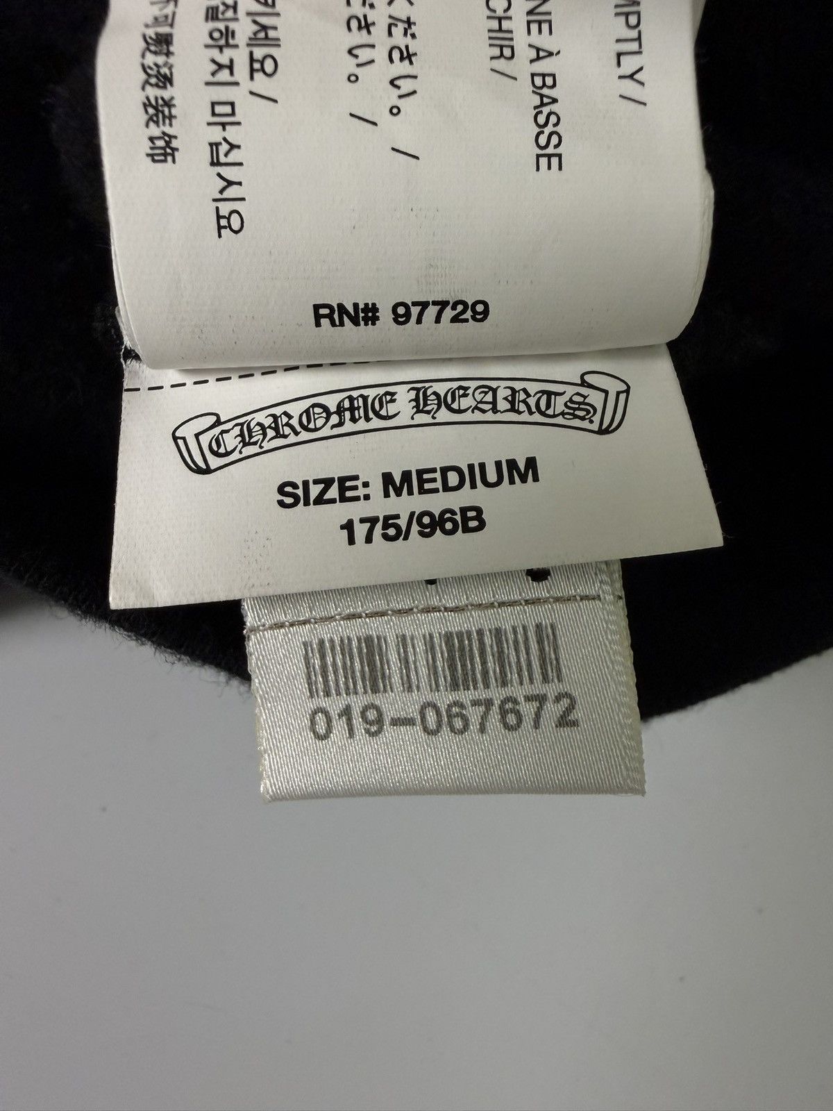Chrome Hearts × The Rolling Stones Chrome Hearts Rolling Stone Blue Tongue Horseshoe Hoodie Size US M / EU 48-50 / 2 - 14 Thumbnail