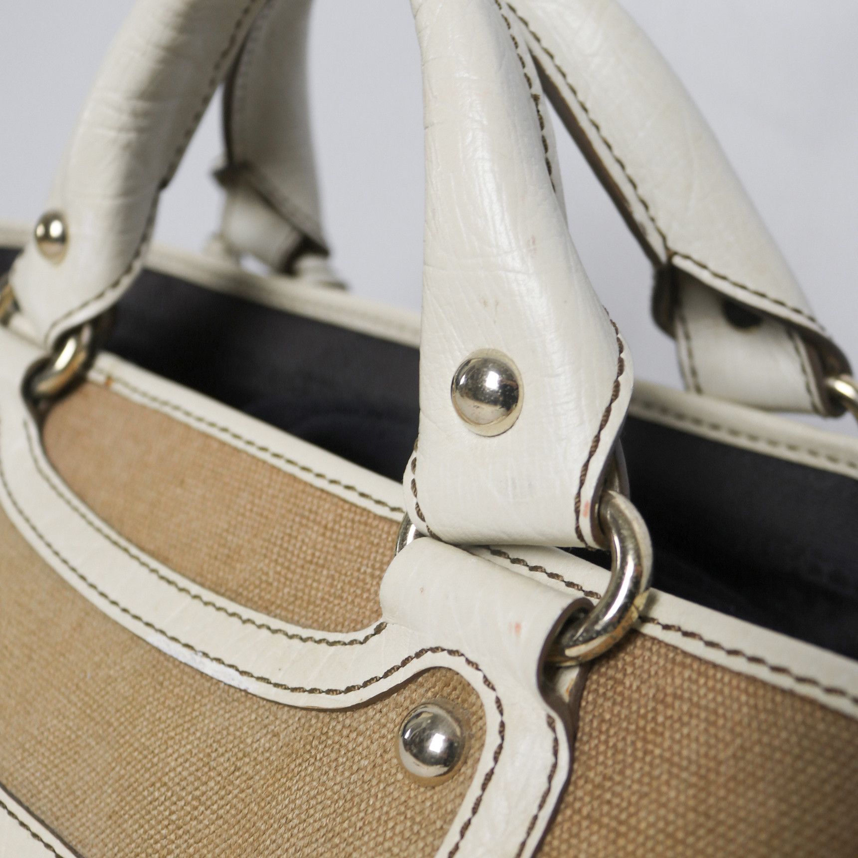 Celine Celine leather trim canvas Boogie bag Size ONE SIZE - 8 Thumbnail