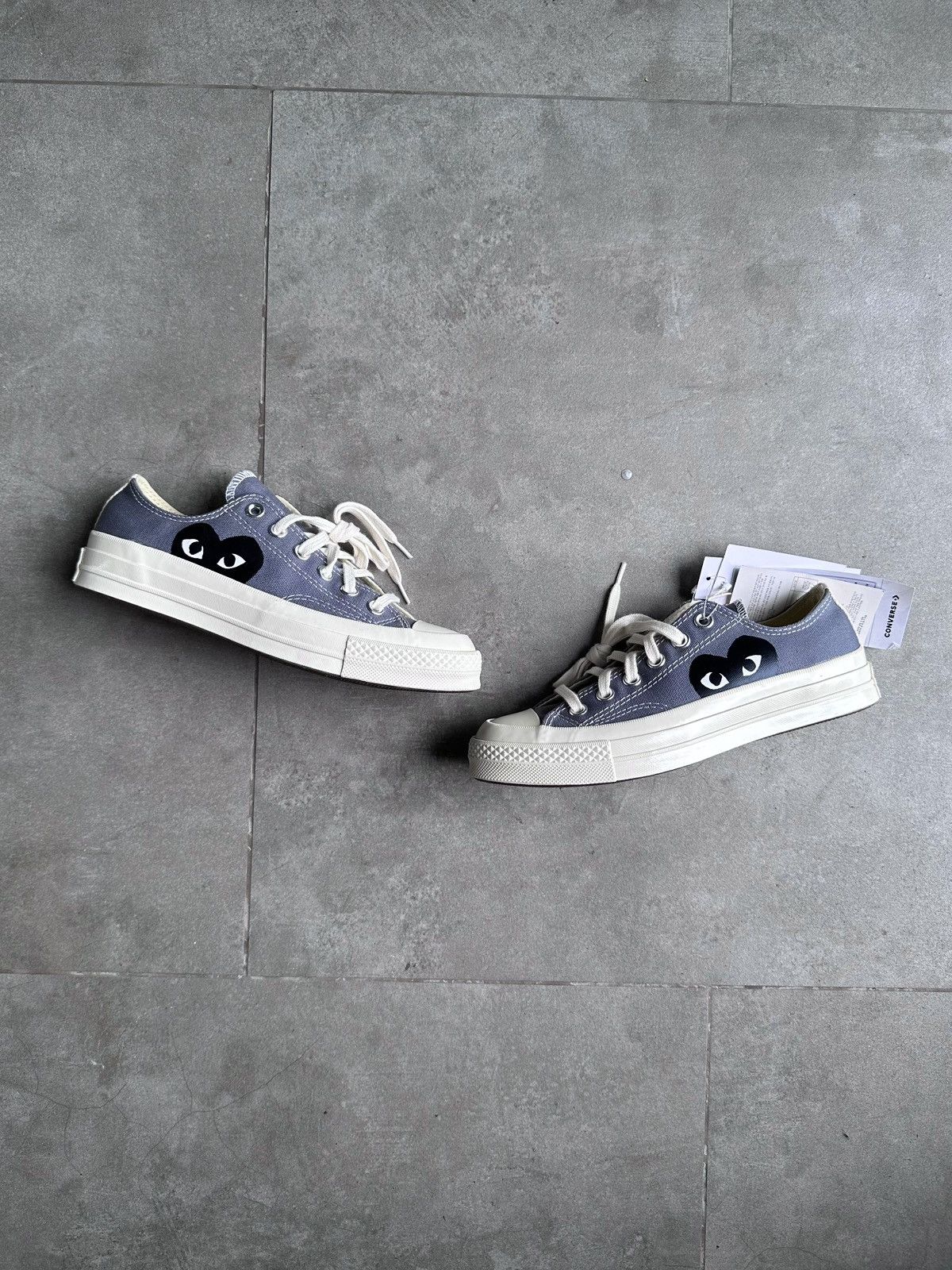 Comme des Garcons PLAY × Converse CDG PLAY x CONVERSE LOW CHUCK TAILOR 70 Size US 7 / IT 37 - 5 Thumbnail
