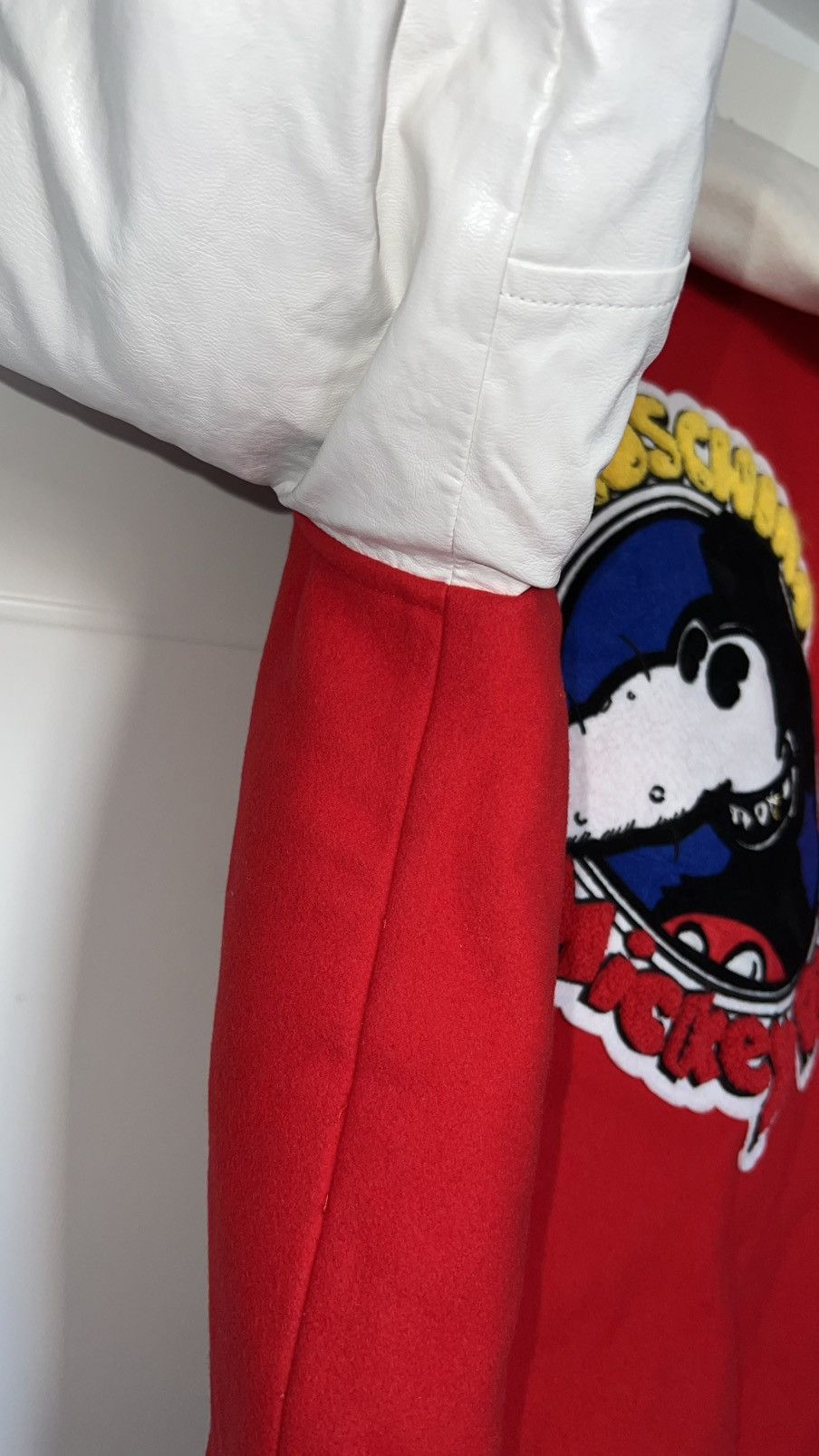 Moschino Moschino Mickey Rat Bomber Jacket Red White Size M Size M / US 6-8 / IT 42-44 - 18 Thumbnail