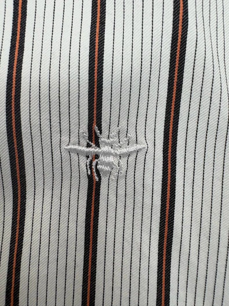 Dior Dior Embroidered Striped Shirt in Excellent Condition-2505 Size US M / EU 48-50 / 2 - 5 Thumbnail