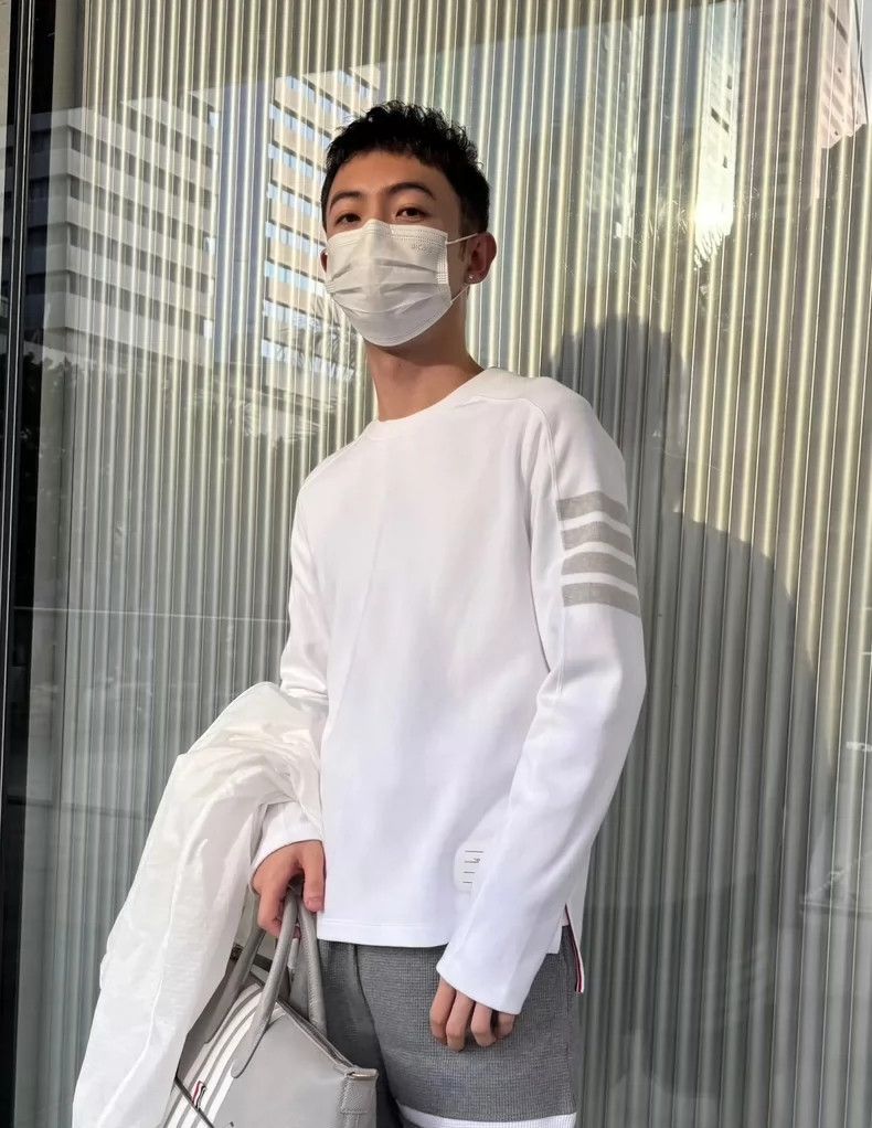 Thom Browne Thom Browne Long sleeve T-shirt Size US XS / EU 42 / 0 - 1 Thumbnail