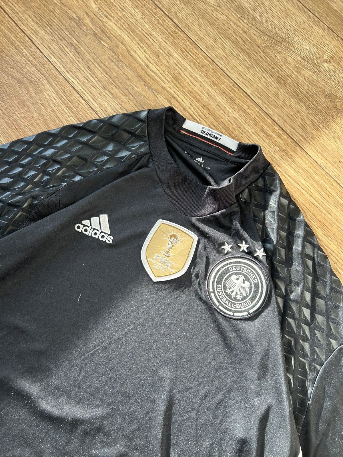 Adidas Vintage 2014 FIFA Adidas Germany Soccer Jersey T Shirt Size US M / EU 48-50 / 2 - 2 Thumbnail