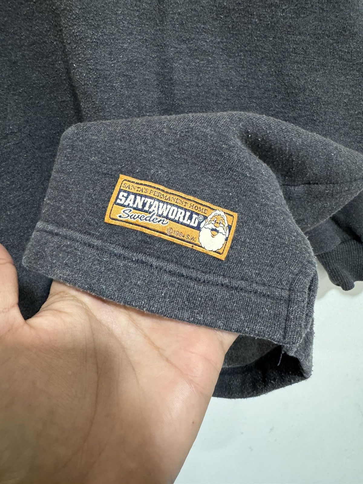 Japanese Brand × Vintage Vintage Santaworld Sweden Half Zipper Sweatshirt Size US XL / EU 56 / 4 - 4 Thumbnail