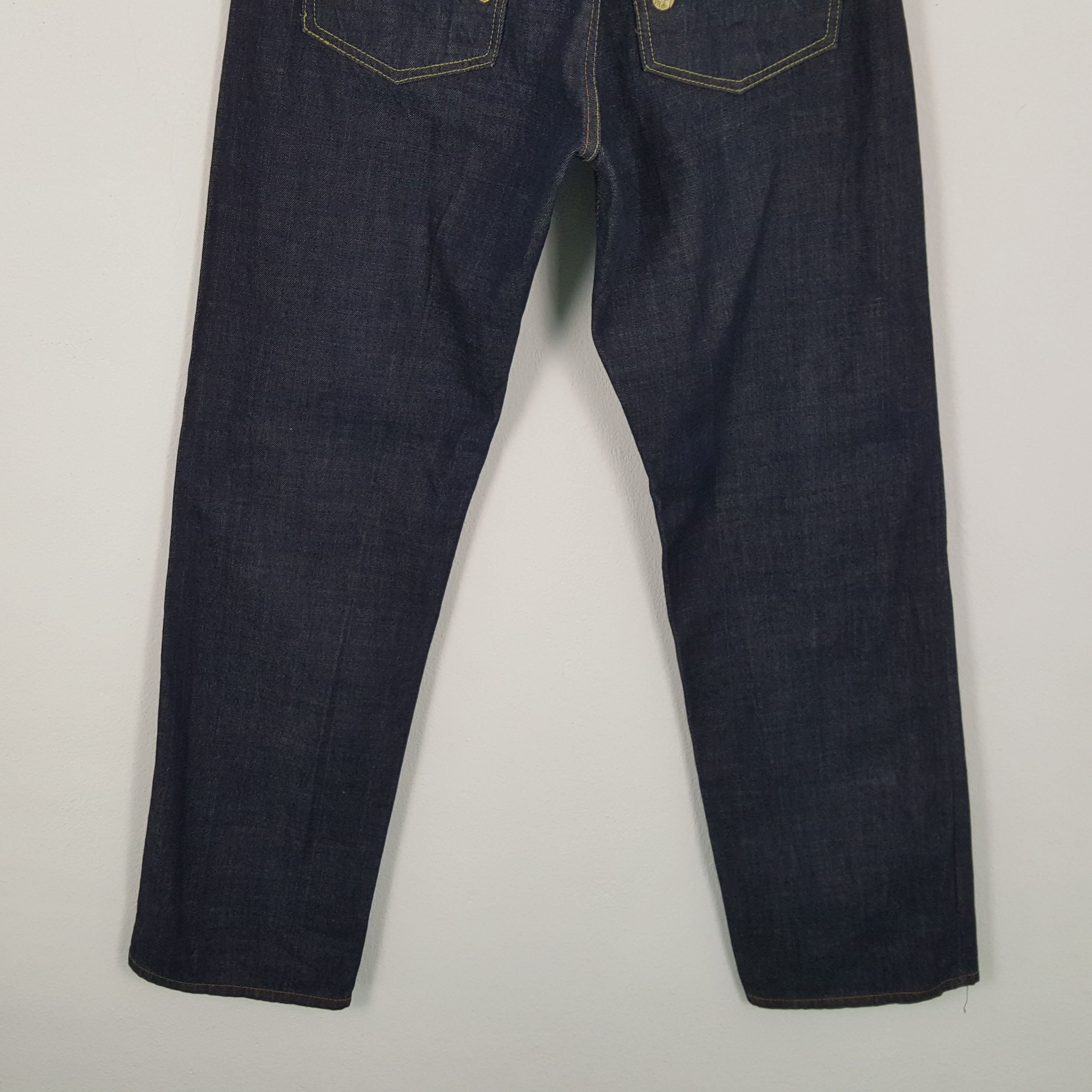 Japanese Brand × Vintage EVISU Jeans Japanese Brand Streetwear Custom Daicock Style Size US 31 - 6 Thumbnail